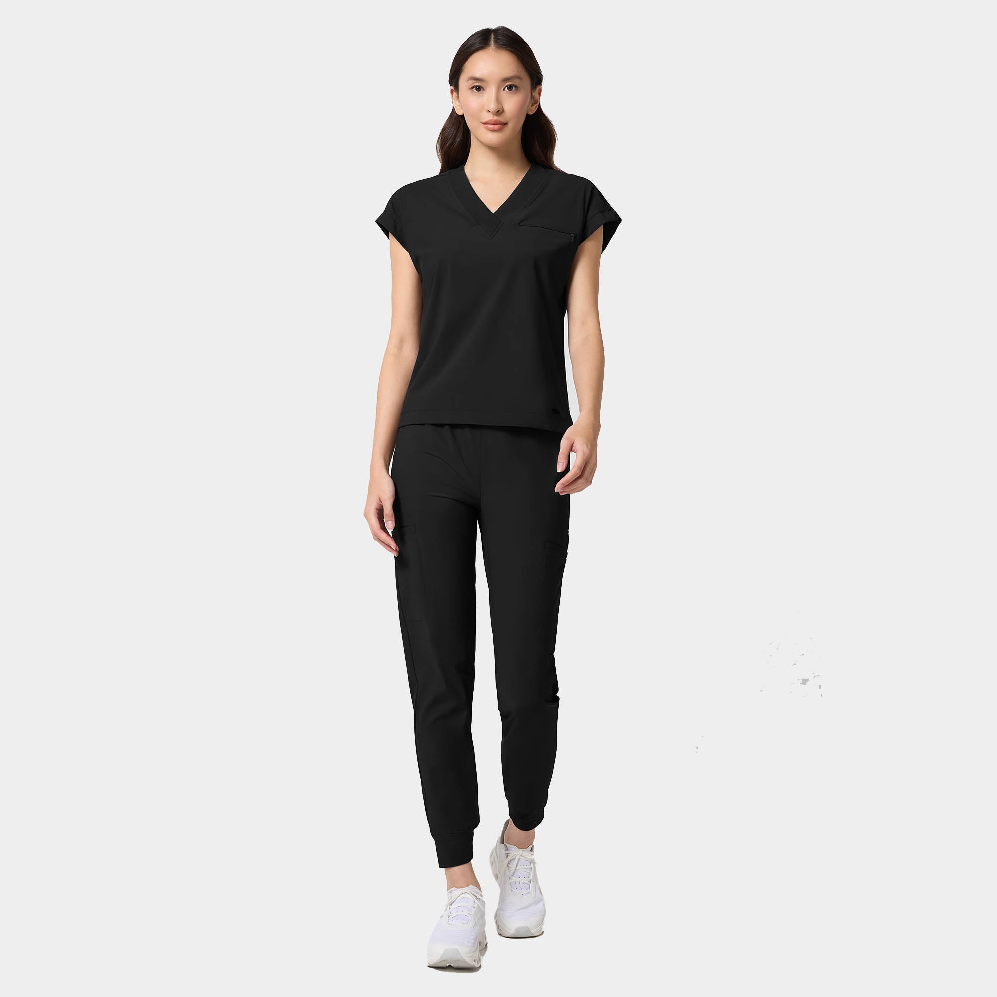 Women’s Tuck-In Dolman V-Neck Scrub Top | IN00034