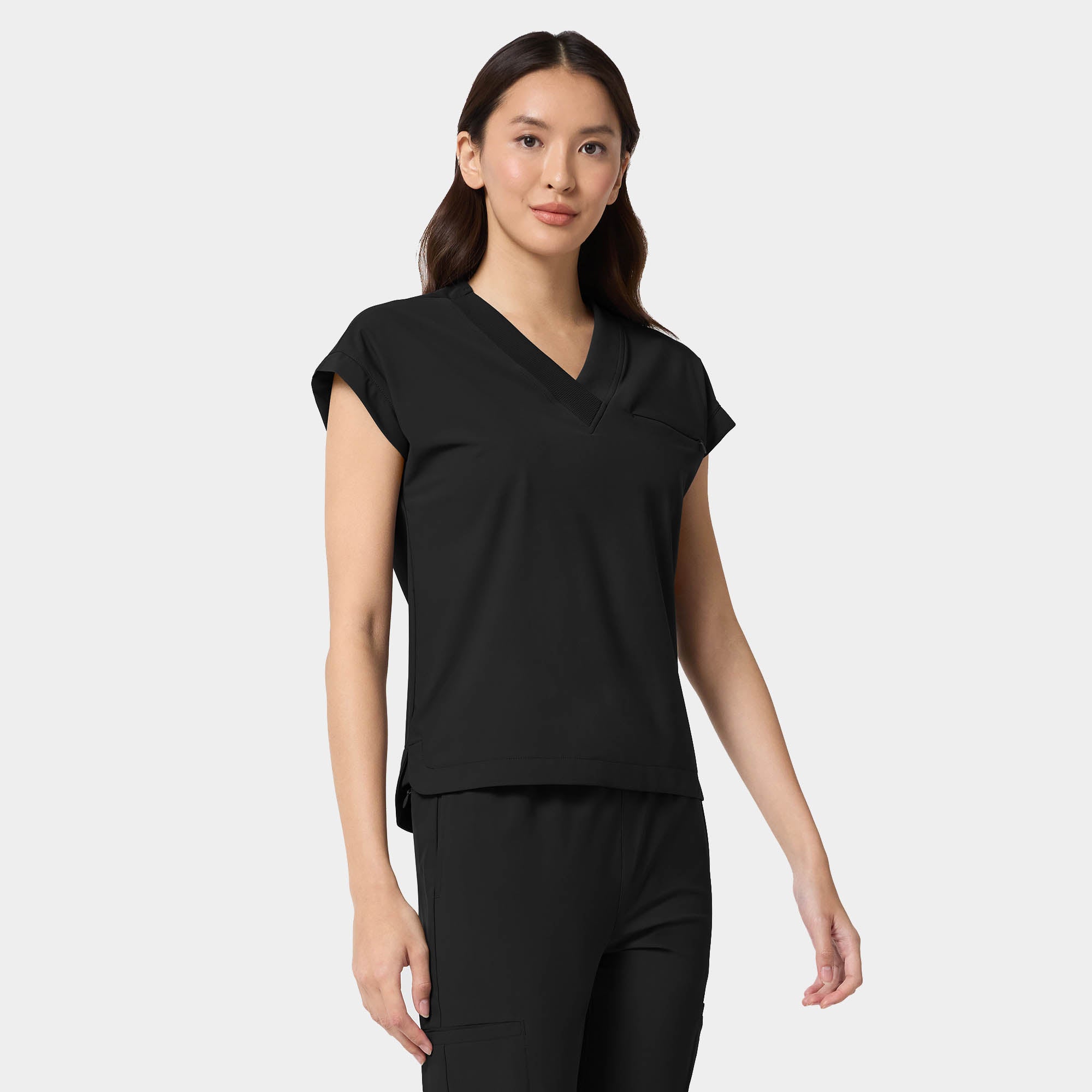 Women’s Tuck-In Dolman V-Neck Scrub Top | IN00034