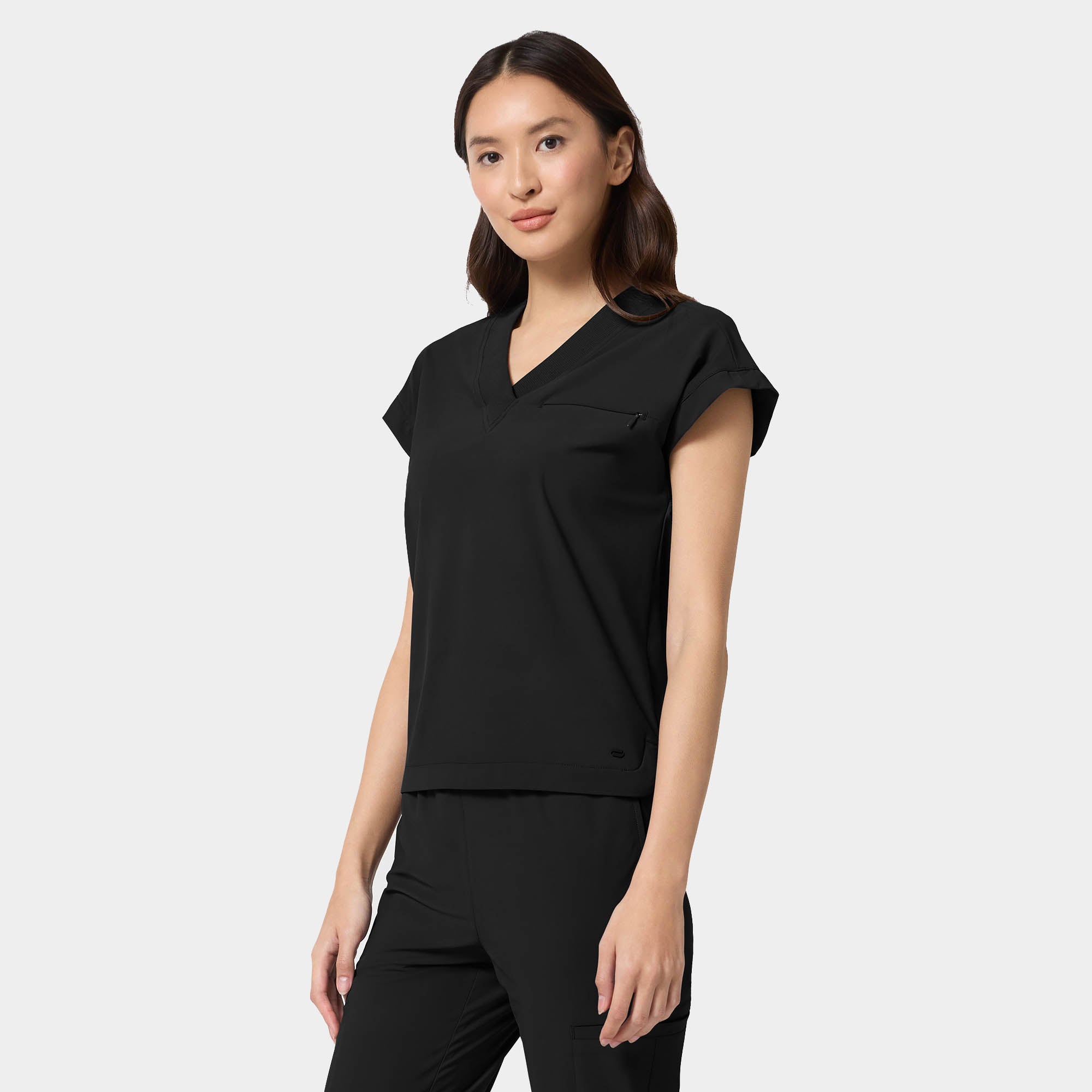 Women’s Tuck-In Dolman V-Neck Scrub Top | IN00034