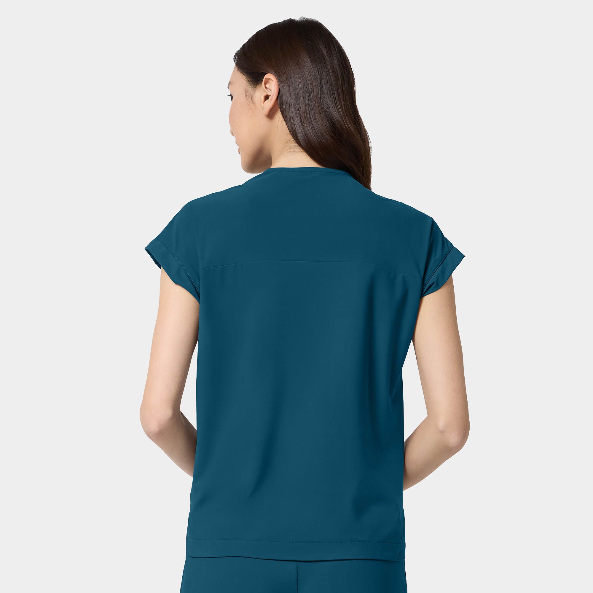 Women’s Tuck-In Dolman V-Neck Scrub Top | IN00034