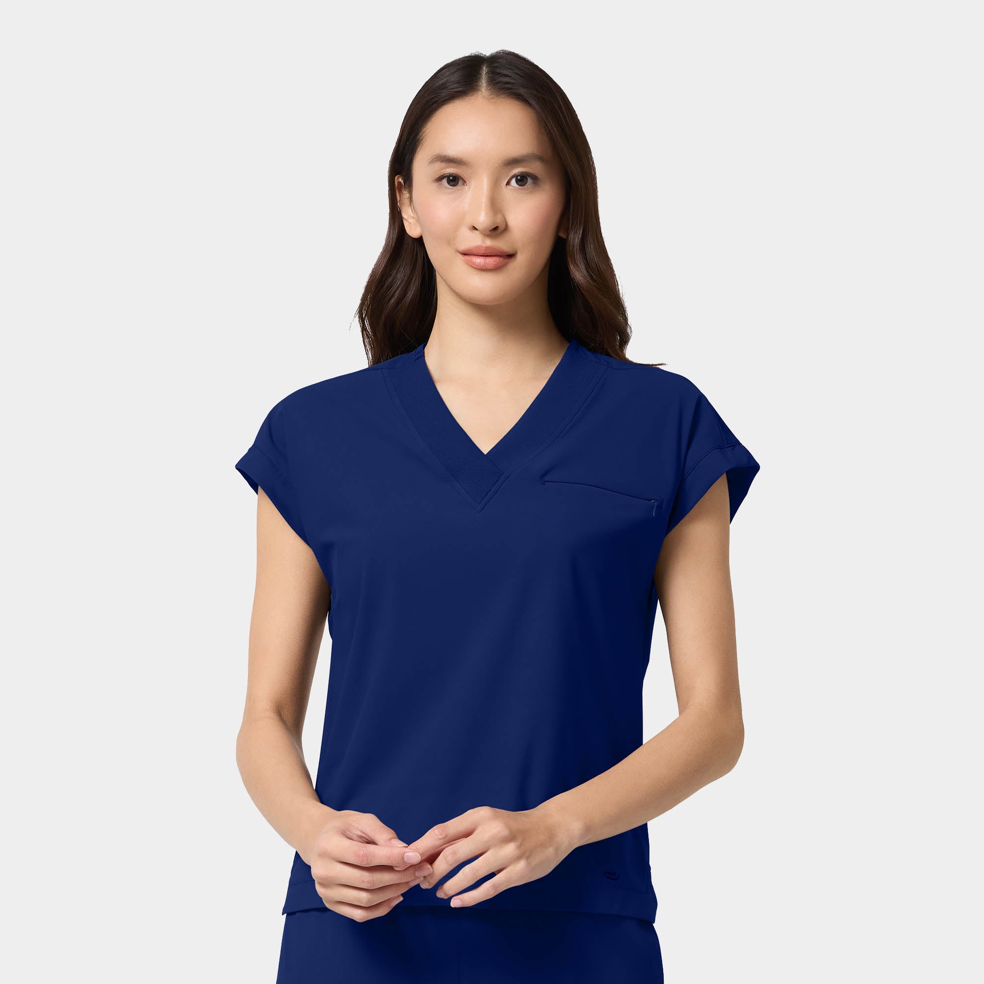 Women’s Tuck-In Dolman V-Neck Scrub Top | IN00034