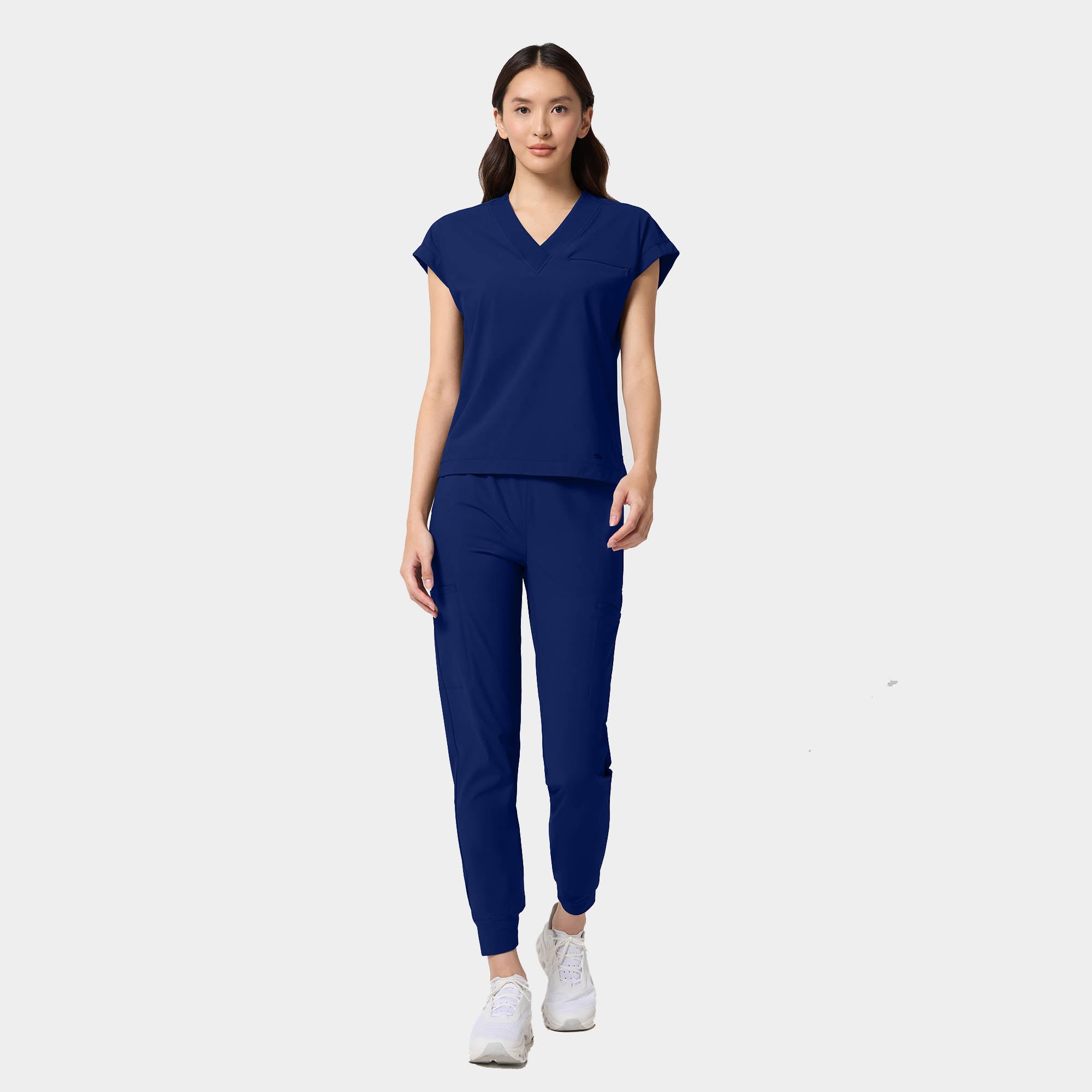 Women’s Tuck-In Dolman V-Neck Scrub Top | IN00034