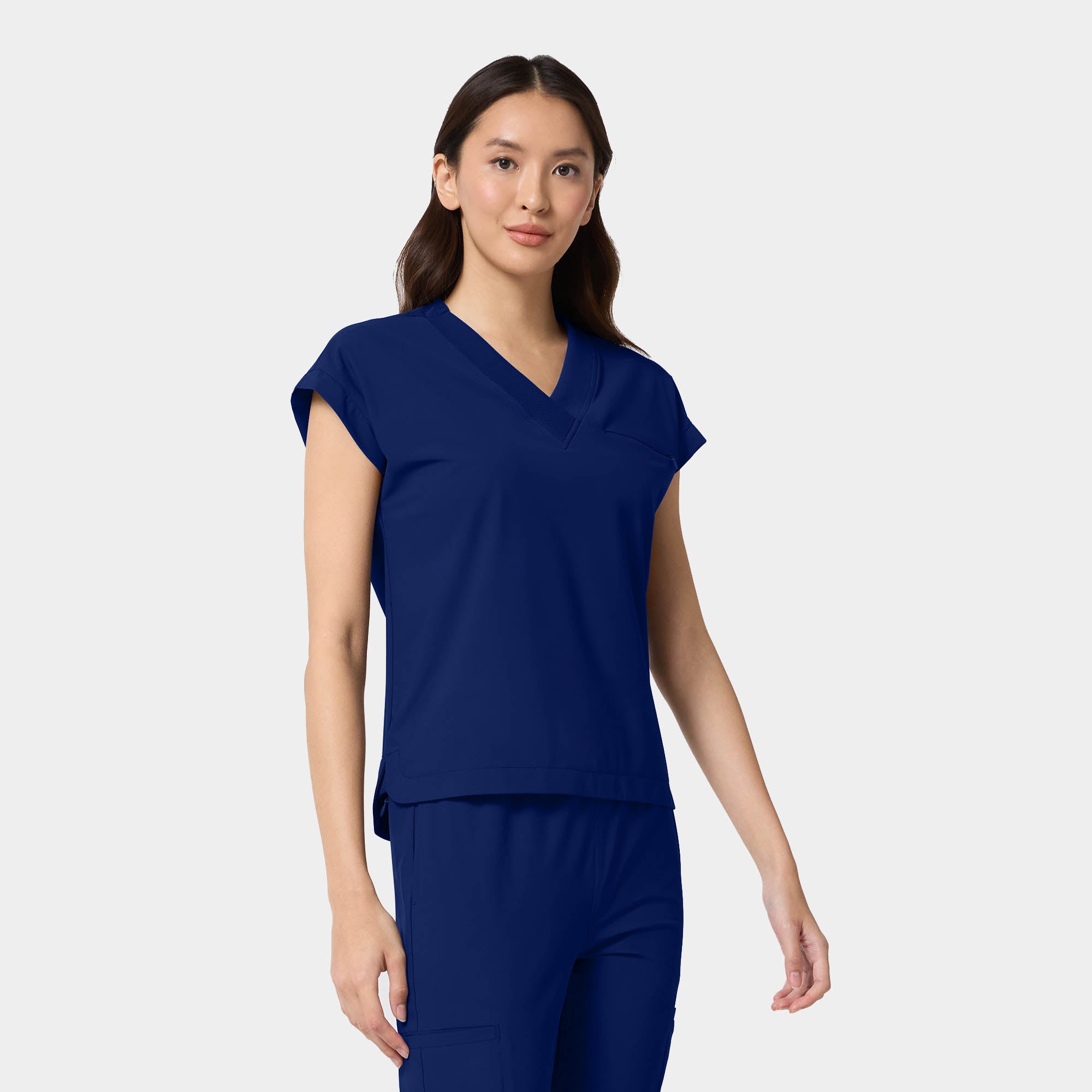 Women’s Tuck-In Dolman V-Neck Scrub Top | IN00034