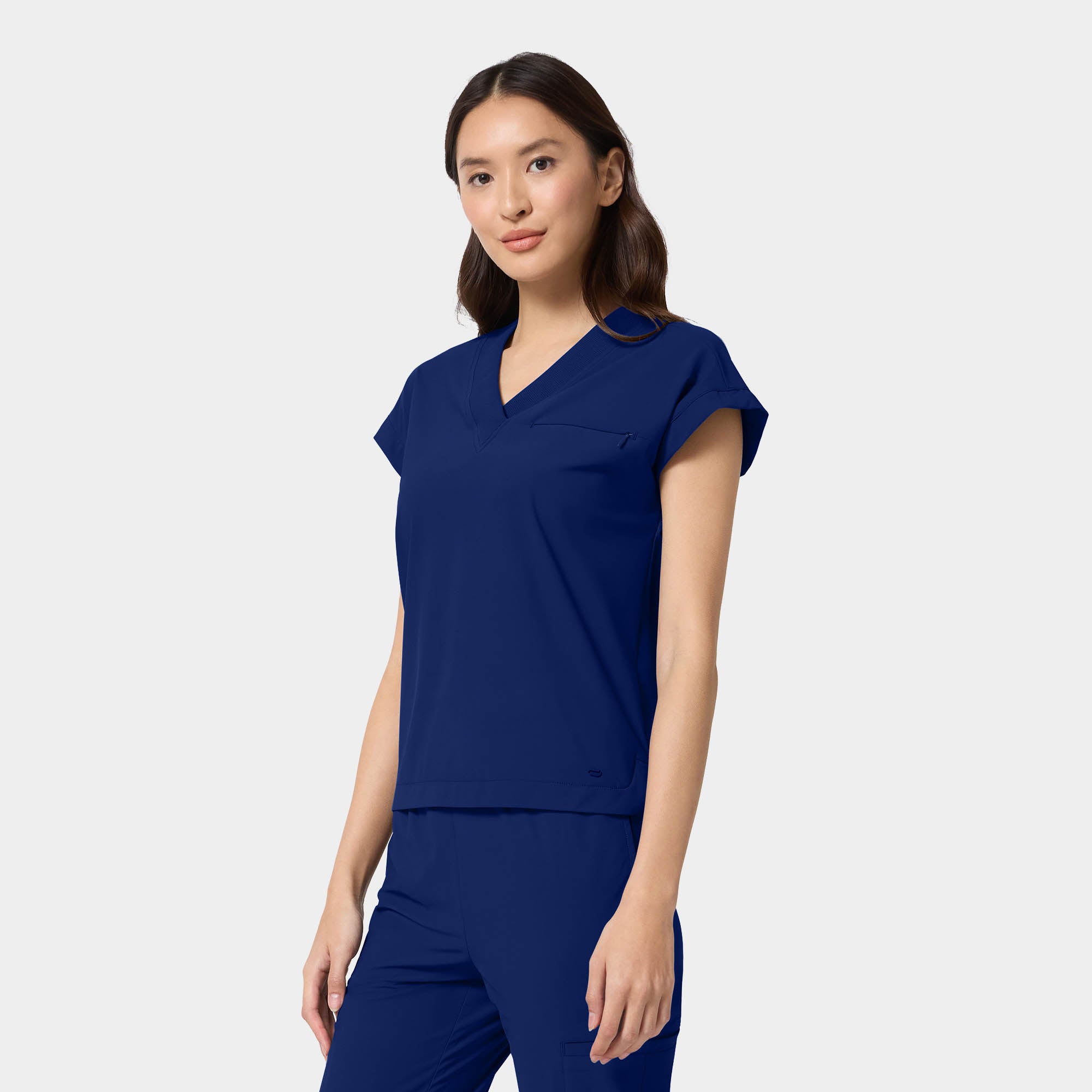 Women’s Tuck-In Dolman V-Neck Scrub Top | IN00034