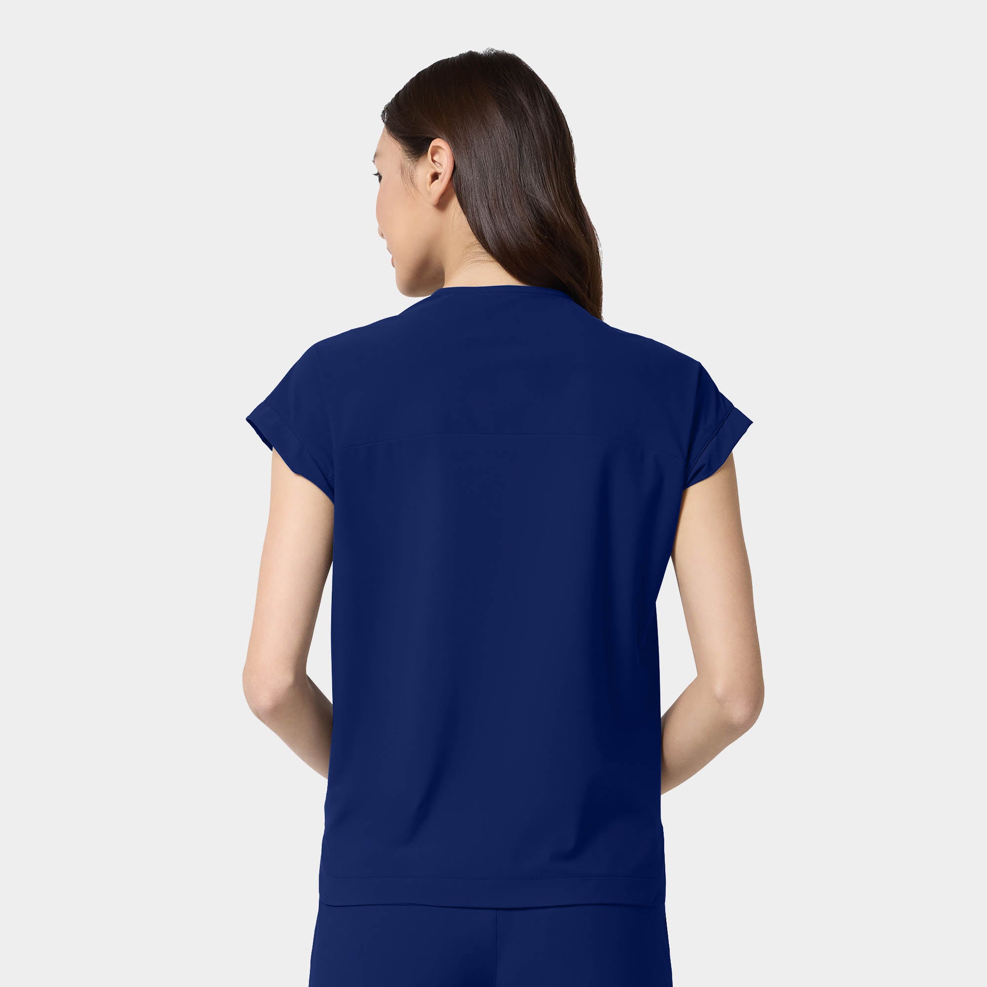 Women’s Tuck-In Dolman V-Neck Scrub Top | IN00034