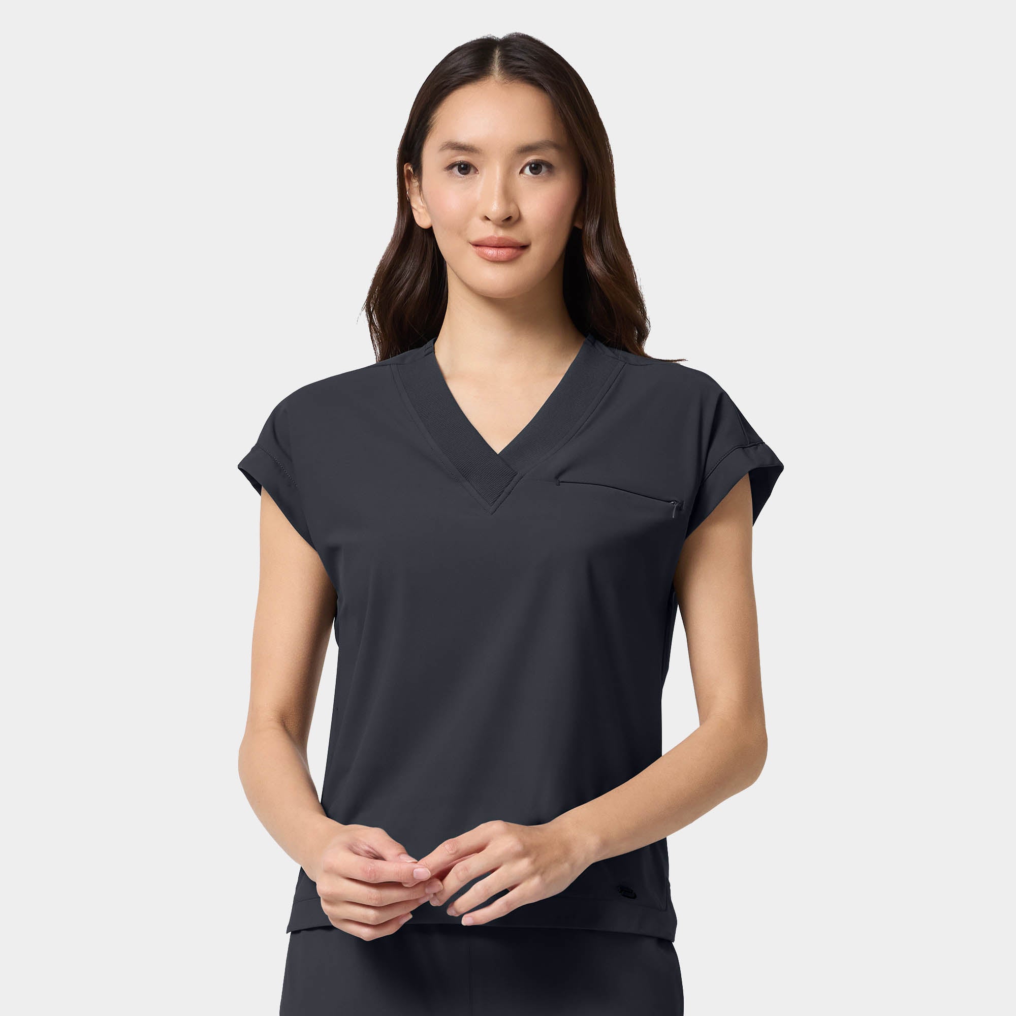 Women’s Tuck-In Dolman V-Neck Scrub Top | IN00034