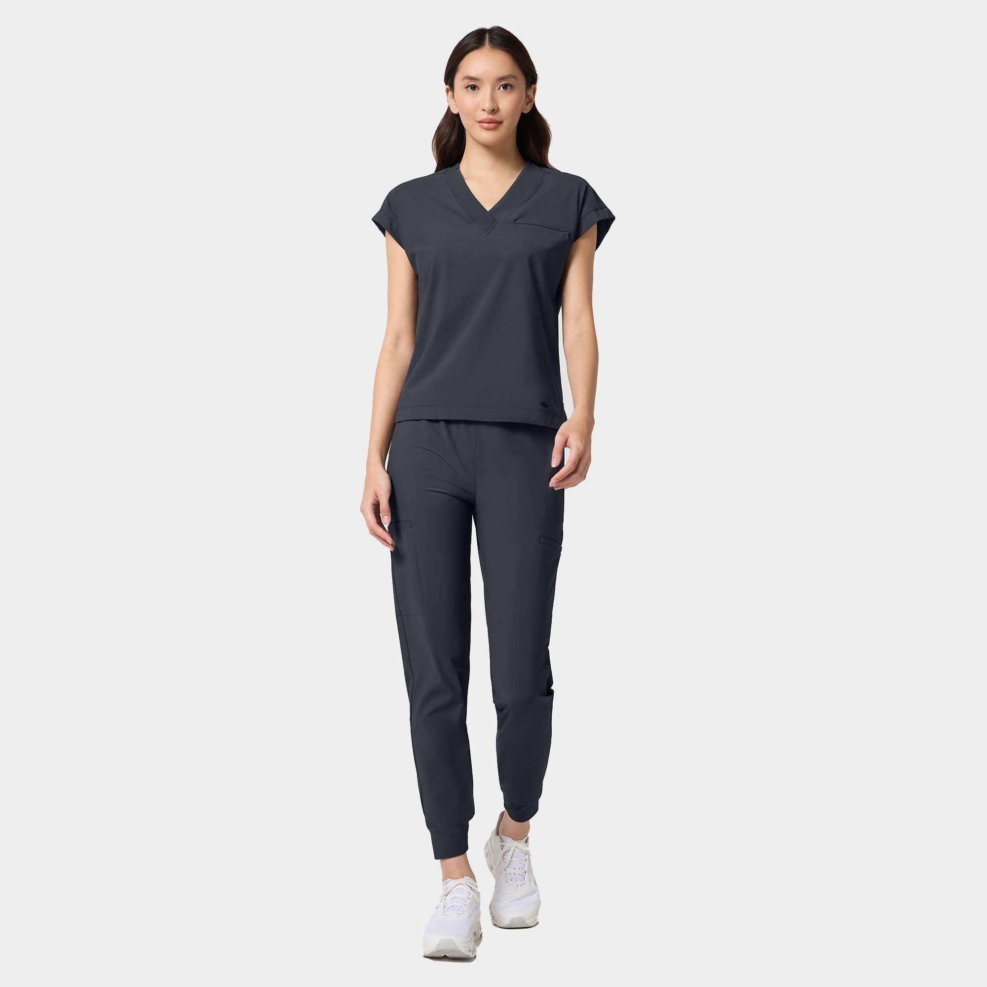 Women’s Tuck-In Dolman V-Neck Scrub Top | IN00034