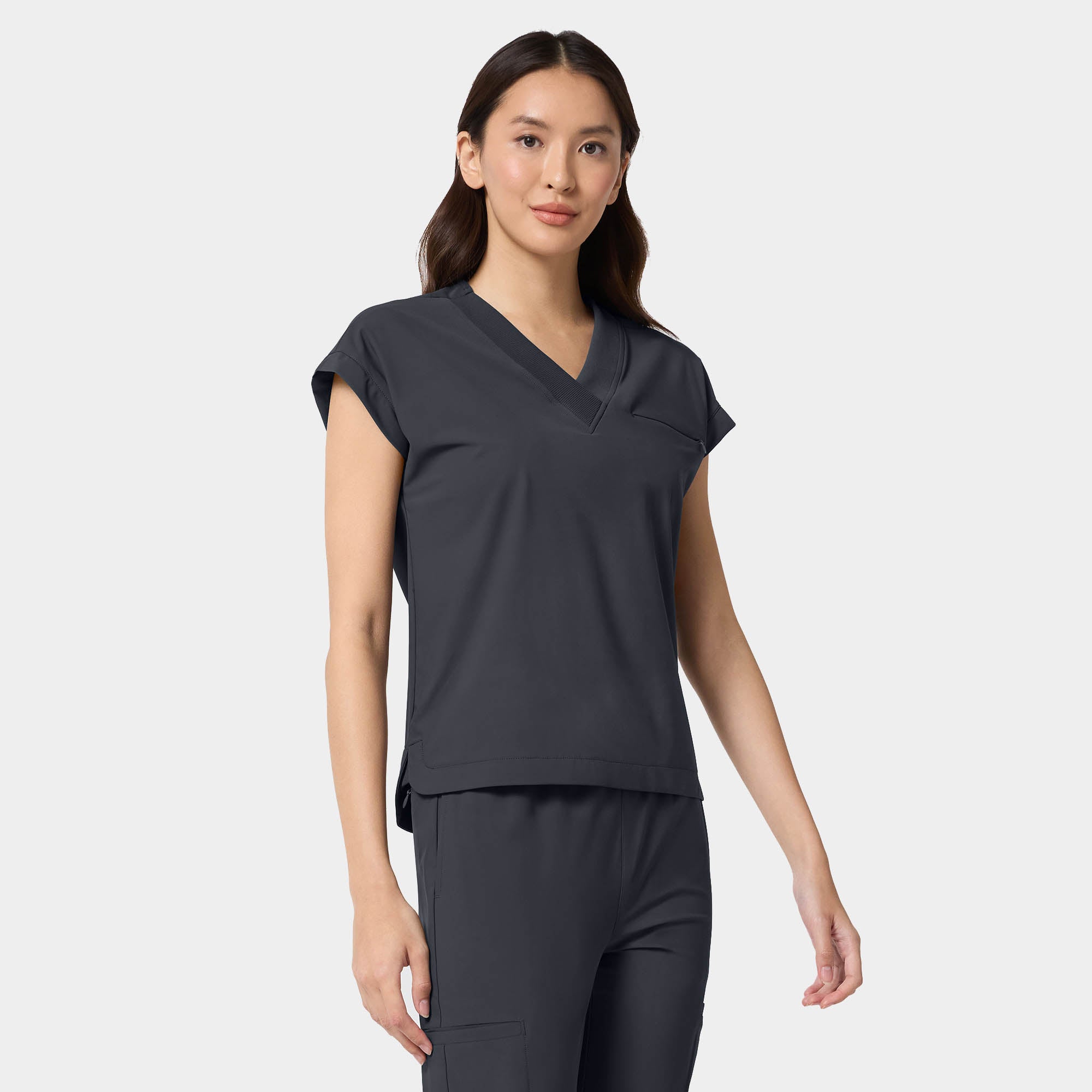 Women’s Tuck-In Dolman V-Neck Scrub Top | IN00034