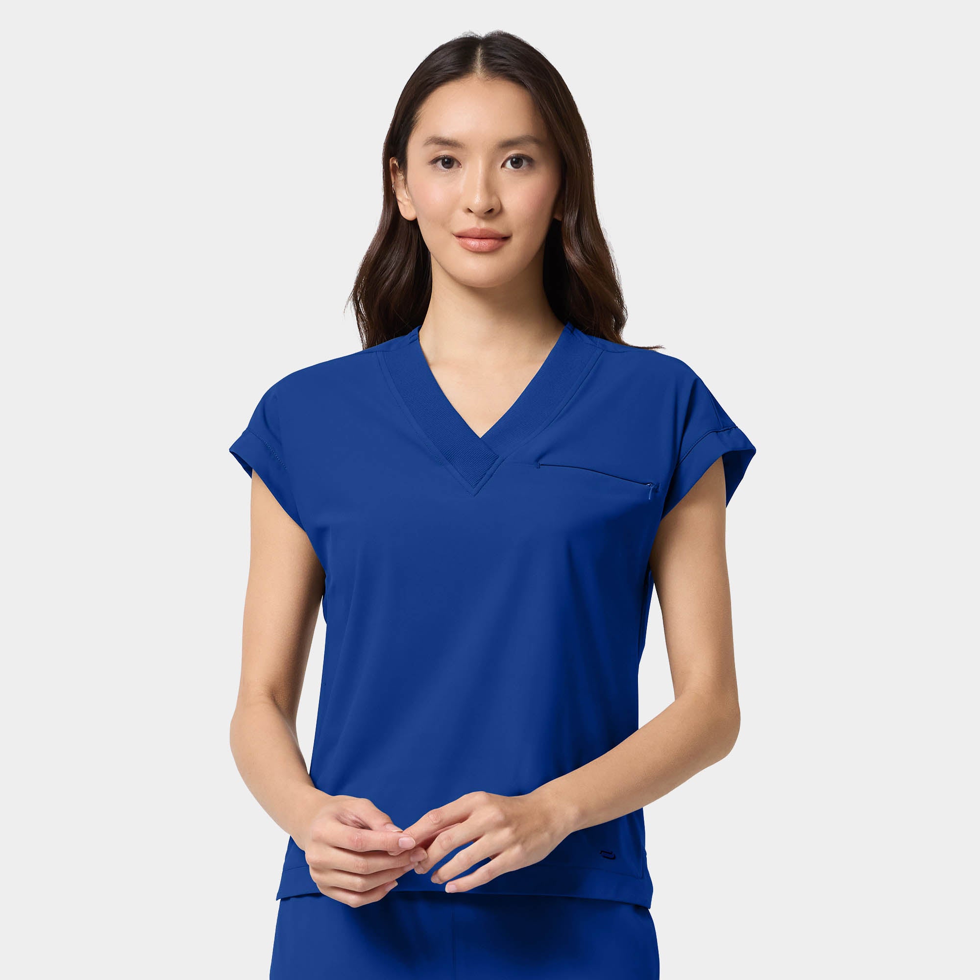 Women’s Tuck-In Dolman V-Neck Scrub Top | IN00034