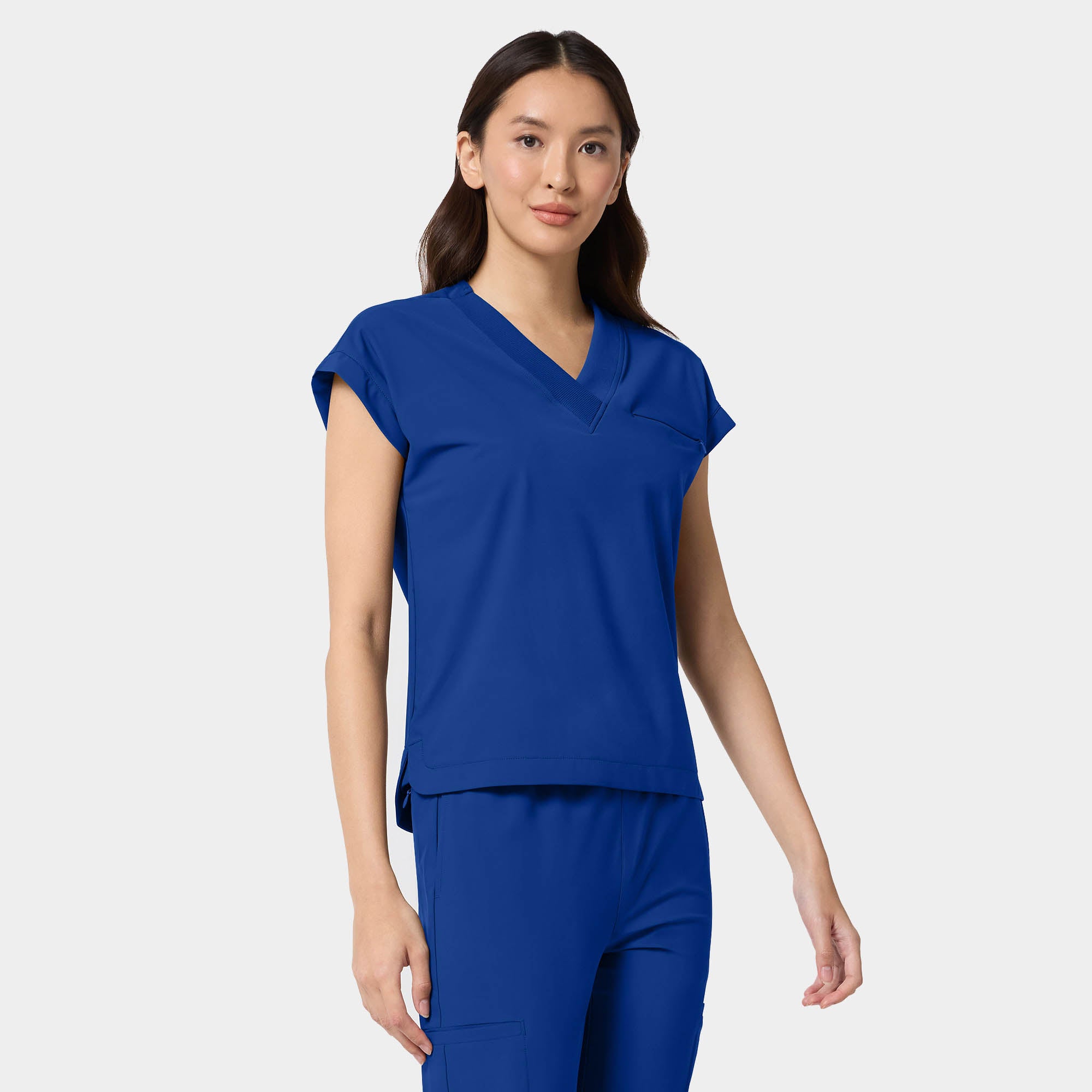 Women’s Tuck-In Dolman V-Neck Scrub Top | IN00034