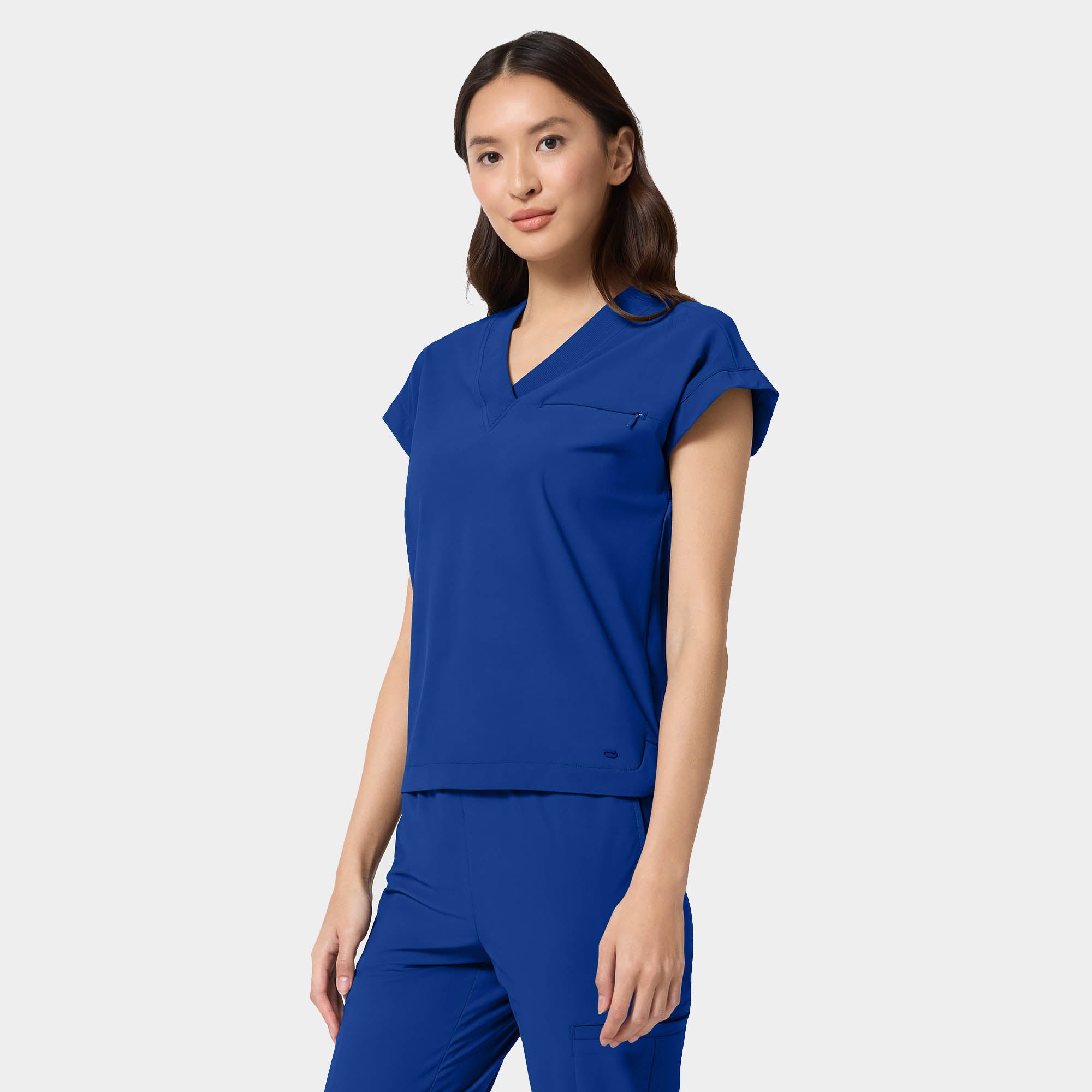 Women’s Tuck-In Dolman V-Neck Scrub Top | IN00034