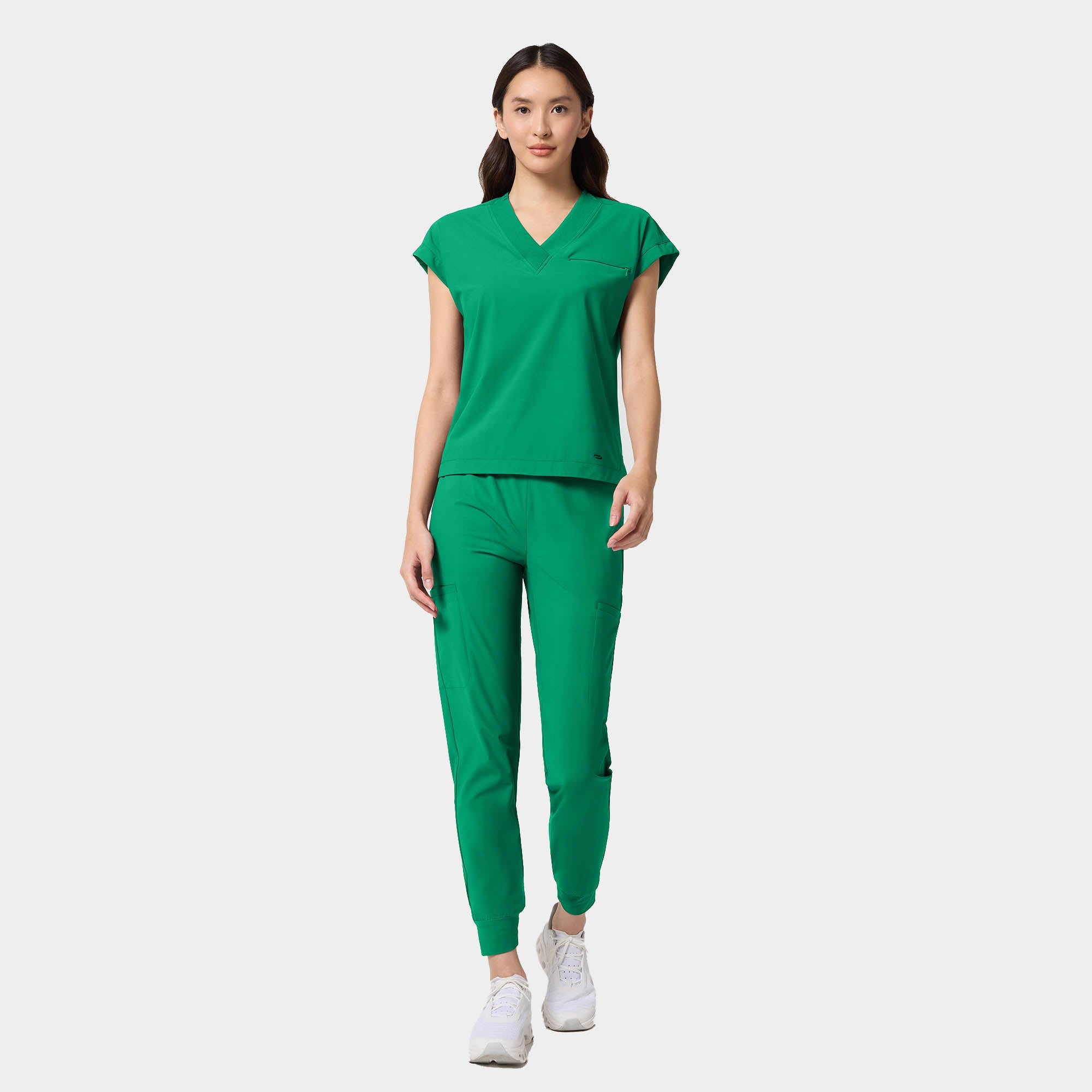 Women’s Tuck-In Dolman V-Neck Scrub Top | IN00034