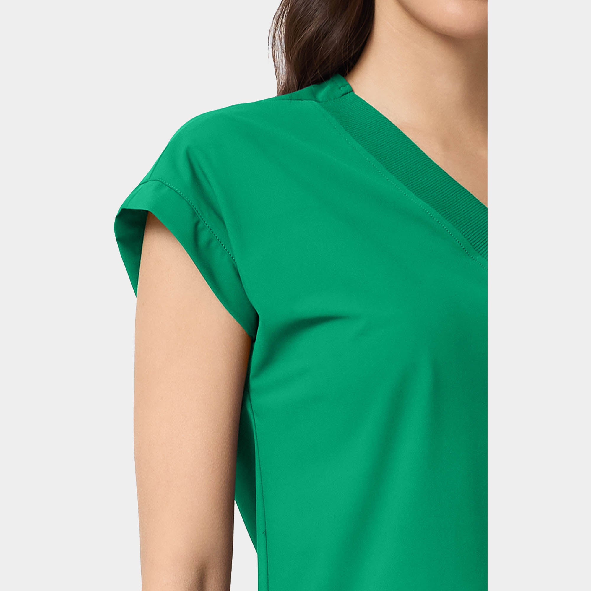 Women’s Tuck-In Dolman V-Neck Scrub Top | IN00034