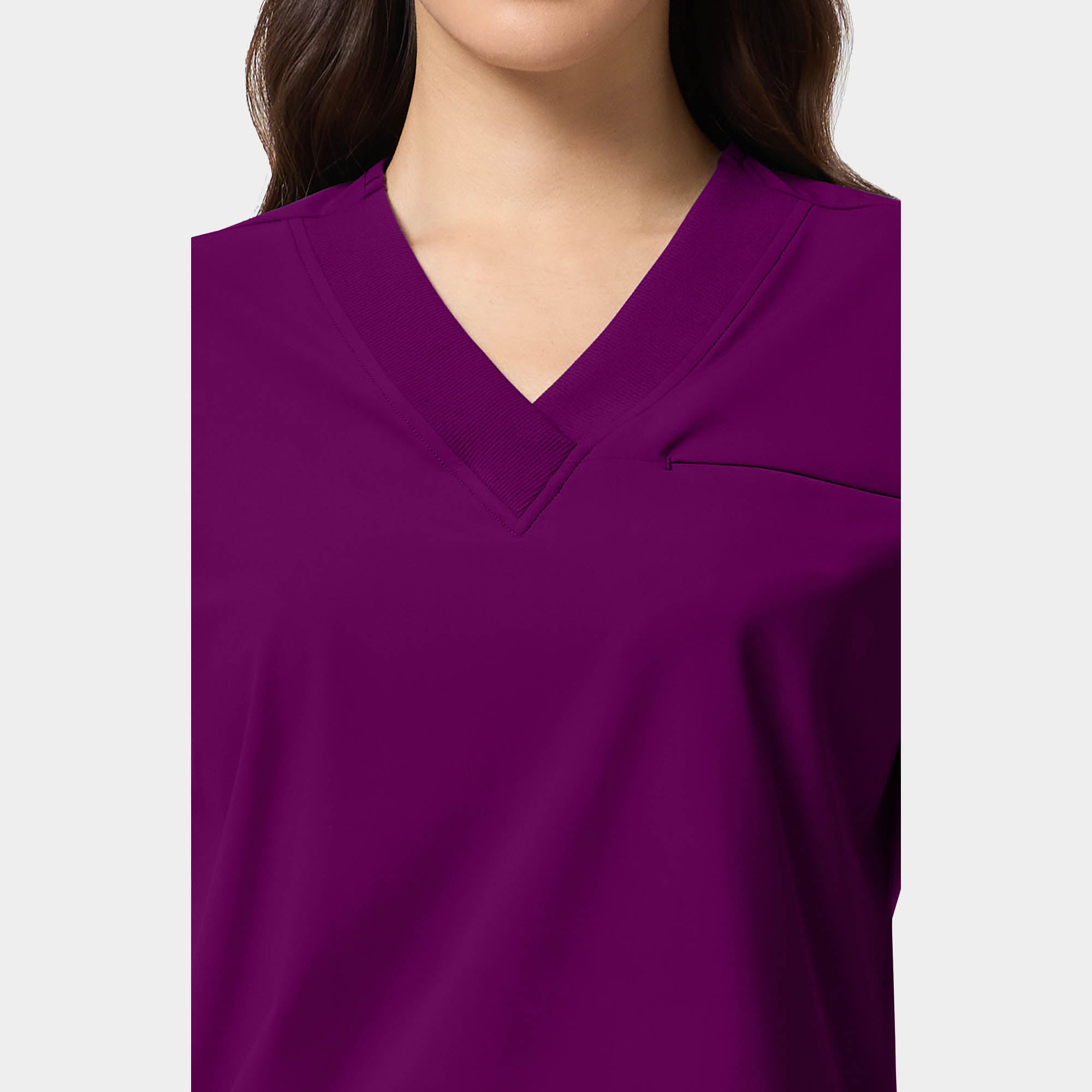 Women’s Tuck-In Dolman V-Neck Scrub Top | IN00034