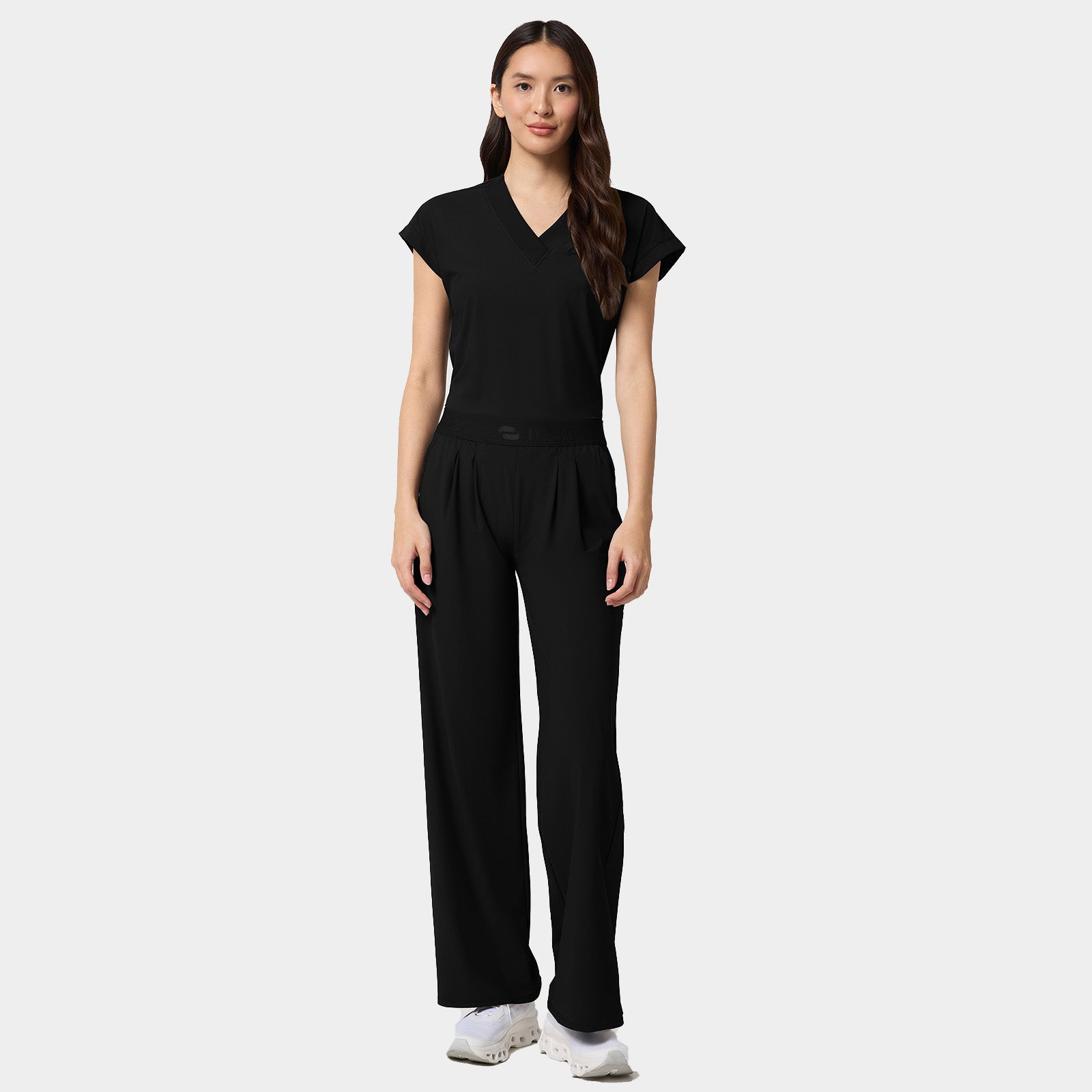 Women's 3-Pocket Wide Leg Pant Petite Length | IN025AP