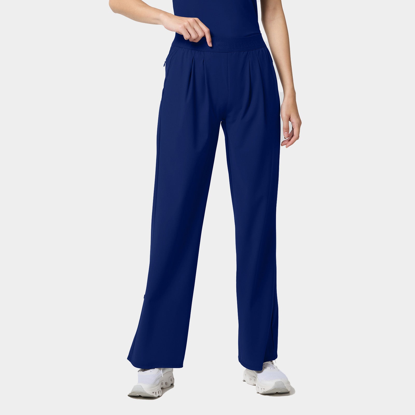 Women's 3-Pocket Wide Leg Pant Petite Length | IN025AP