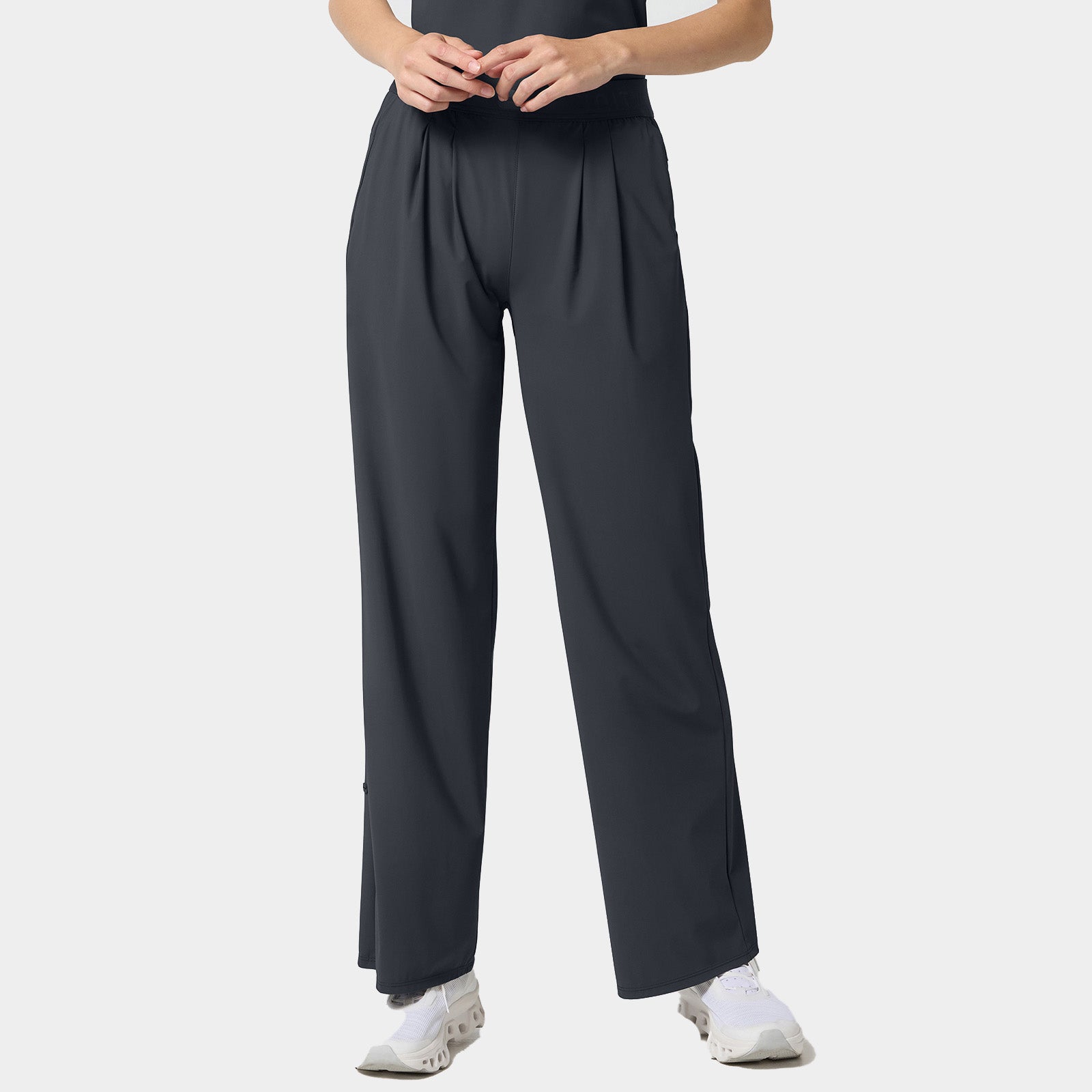 Women's 3-Pocket Wide Leg Pant Petite Length | IN025AP