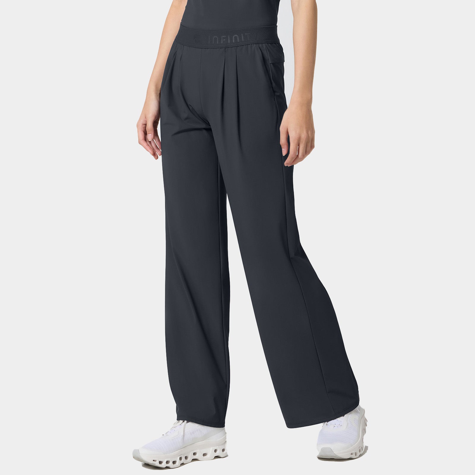 Women's 3-Pocket Wide Leg Pant Petite Length | IN025AP