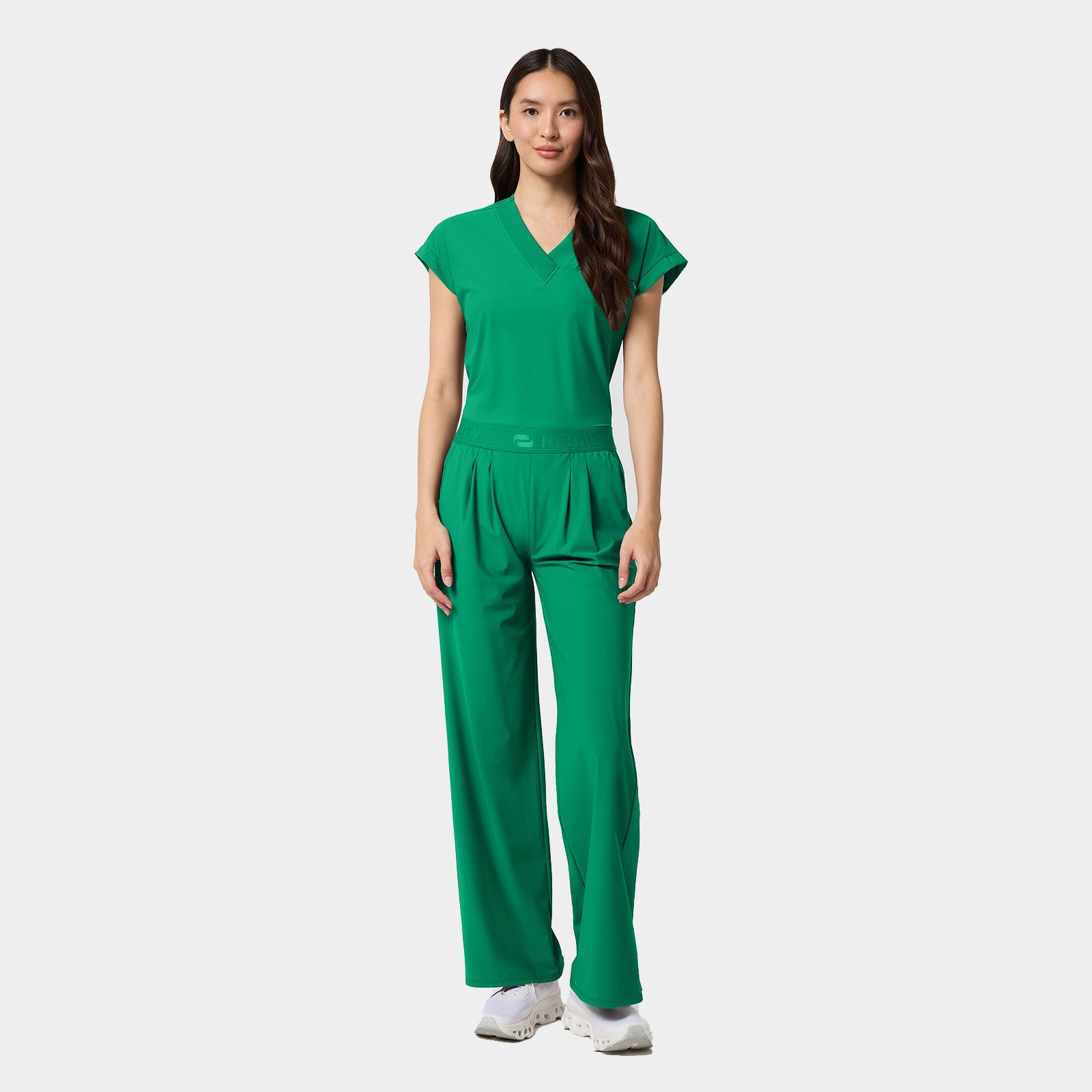 Women's 3-Pocket Wide Leg Pant Petite Length | IN025AP