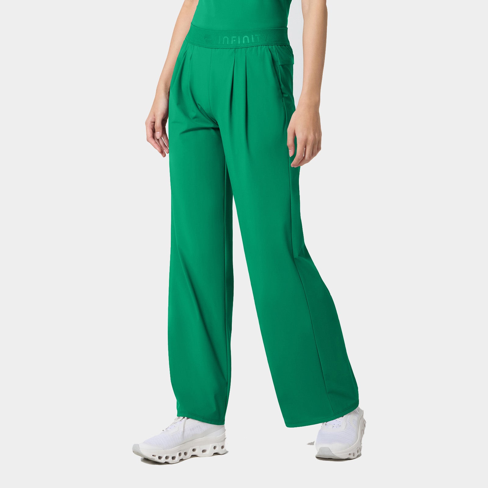 Women's 3-Pocket Wide Leg Pant Petite Length | IN025AP