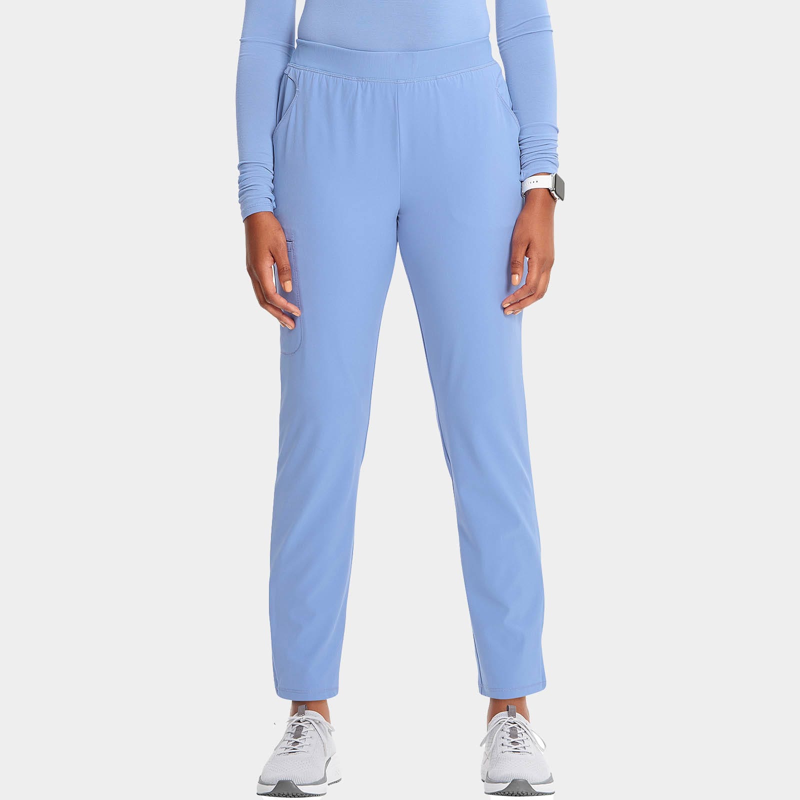 Mid Rise Pull-on Tapered Leg Cargo Pant Tall Length| IN120AT