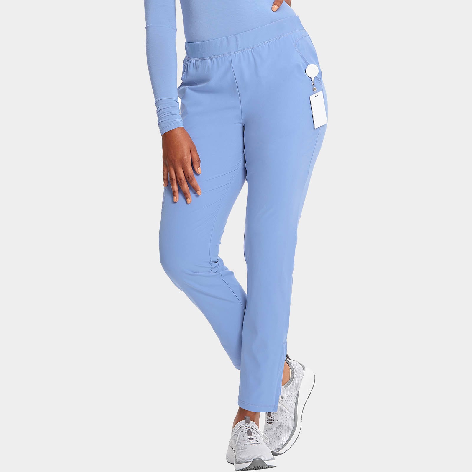 Mid Rise Pull-on Tapered Leg Cargo Pant Tall Length| IN120AT