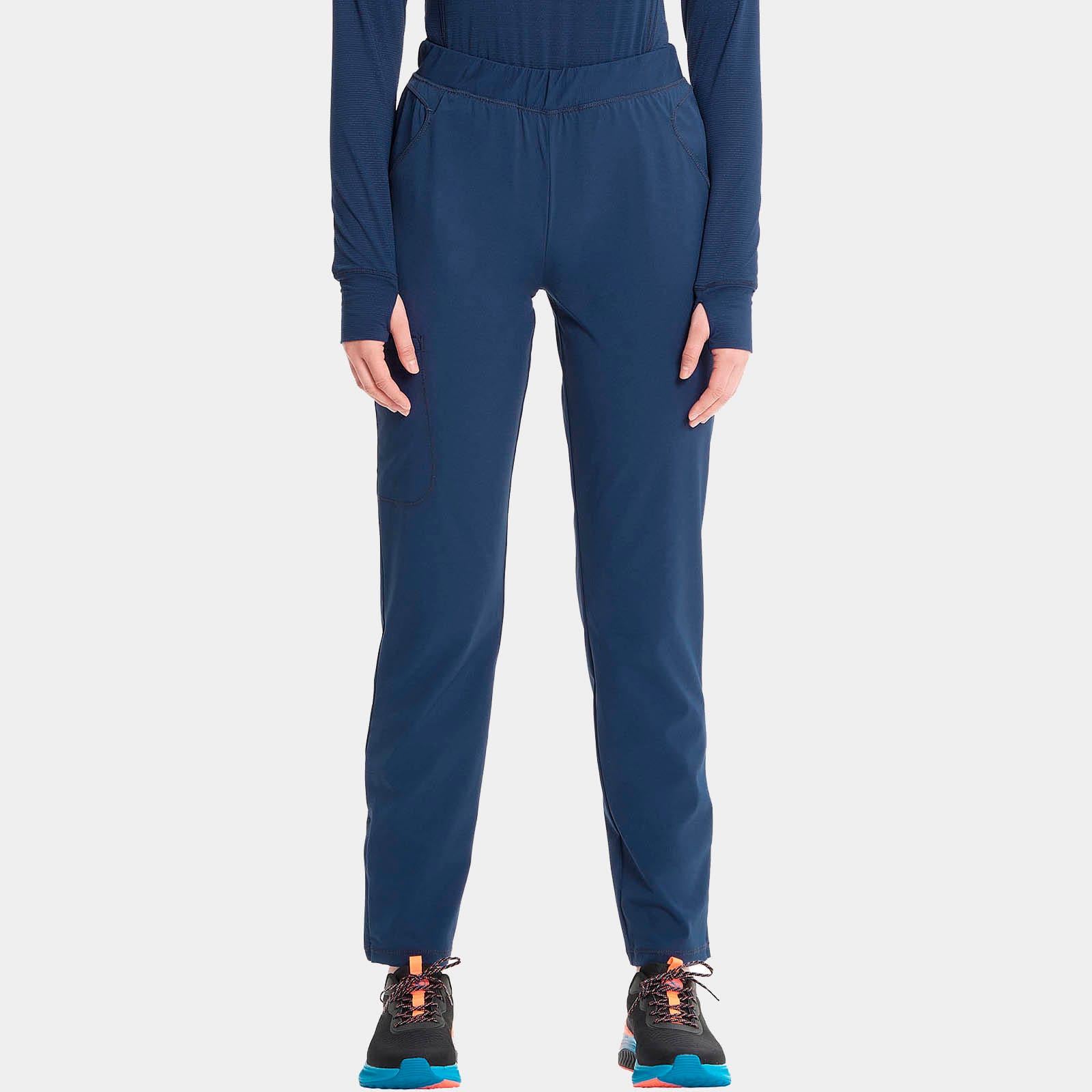 Mid Rise Pull-on Tapered Leg Cargo Pant Tall Length| IN120AT