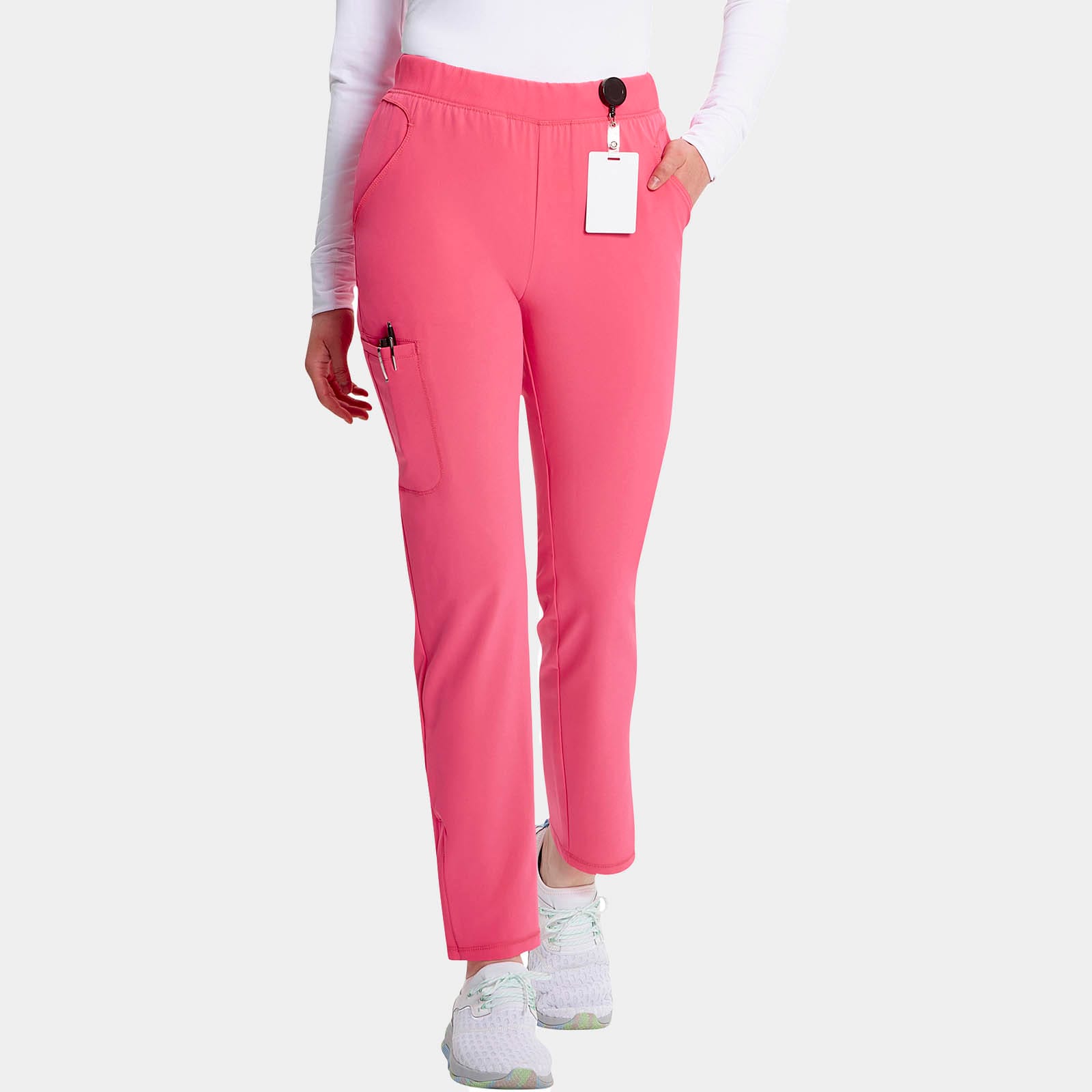 Mid Rise Pull-on Tapered Leg Cargo Pant Regular Length | IN120A
