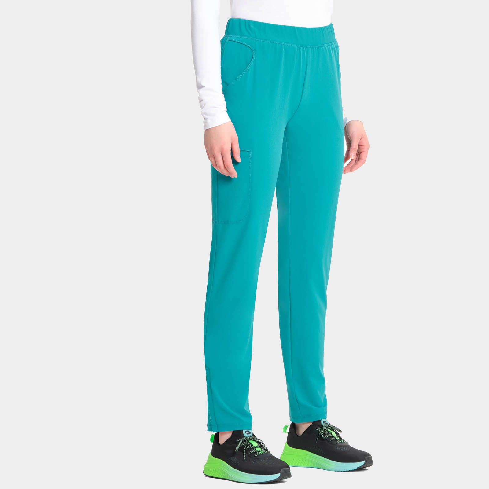 Mid Rise Pull-on Tapered Leg Cargo Pant Regular Length | IN120A