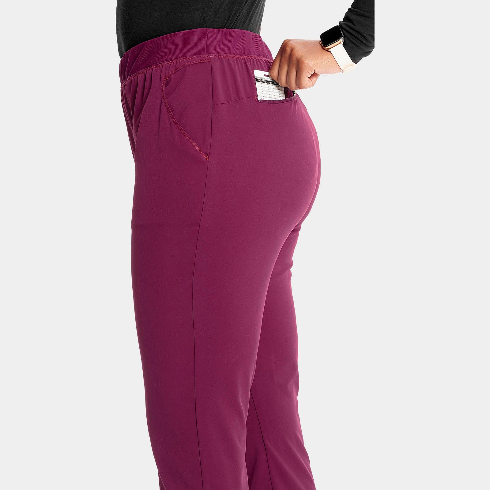 Mid Rise Pull-on Tapered Leg Cargo Pant Regular Length | IN120A