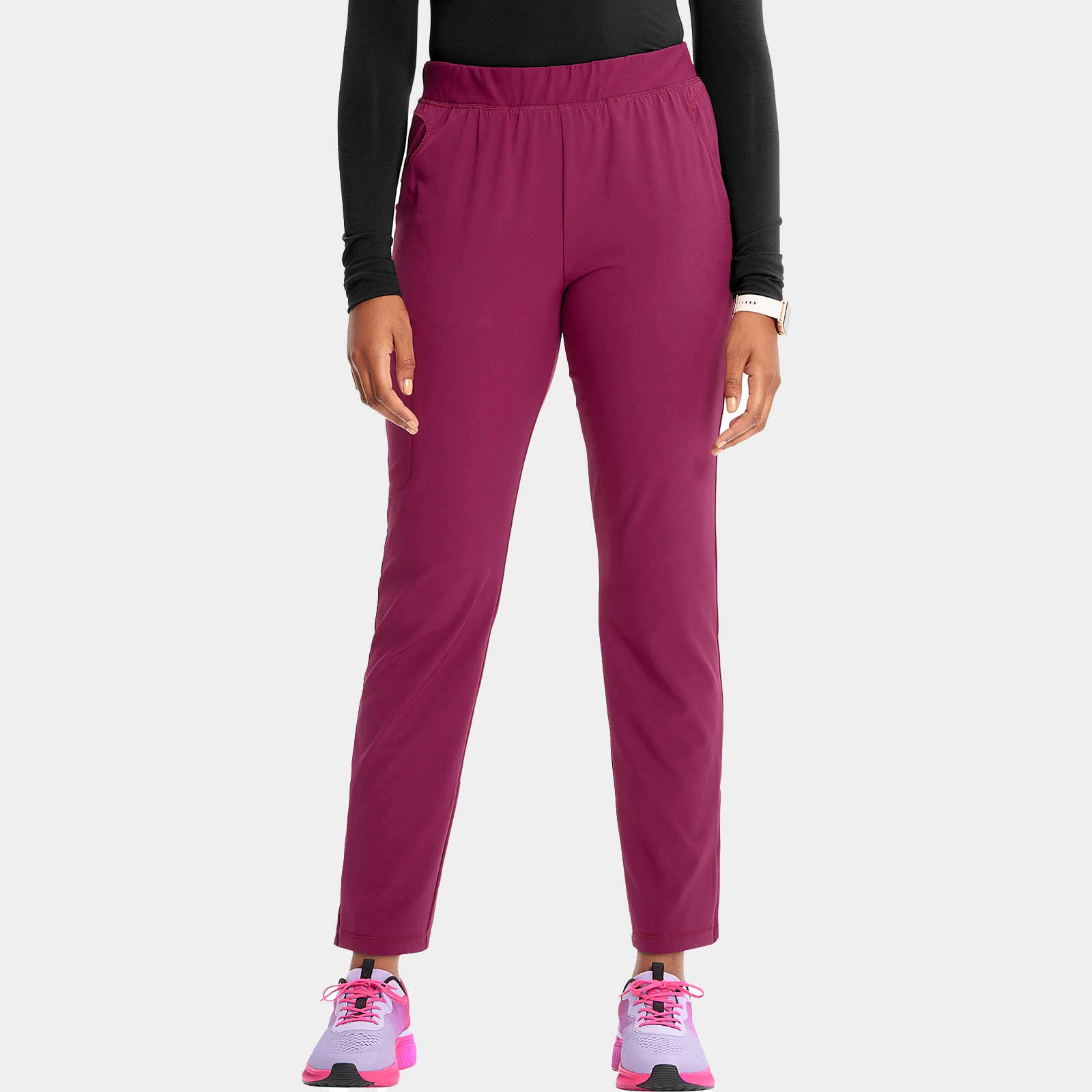Mid Rise Pull-on Tapered Leg Cargo Pant Regular Length | IN120A