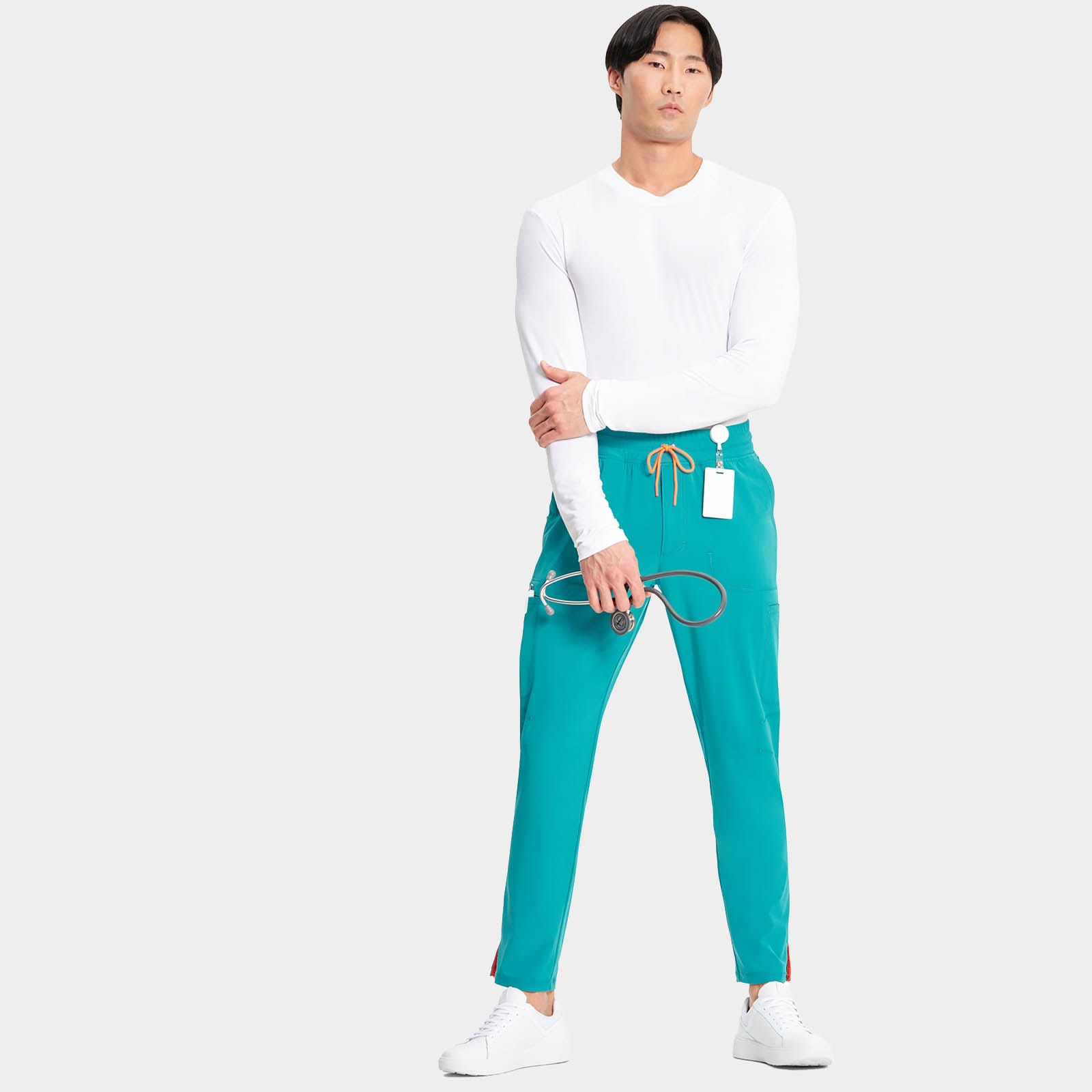 Men's Drawstring Straight Leg Pant Regular Length| IN200A