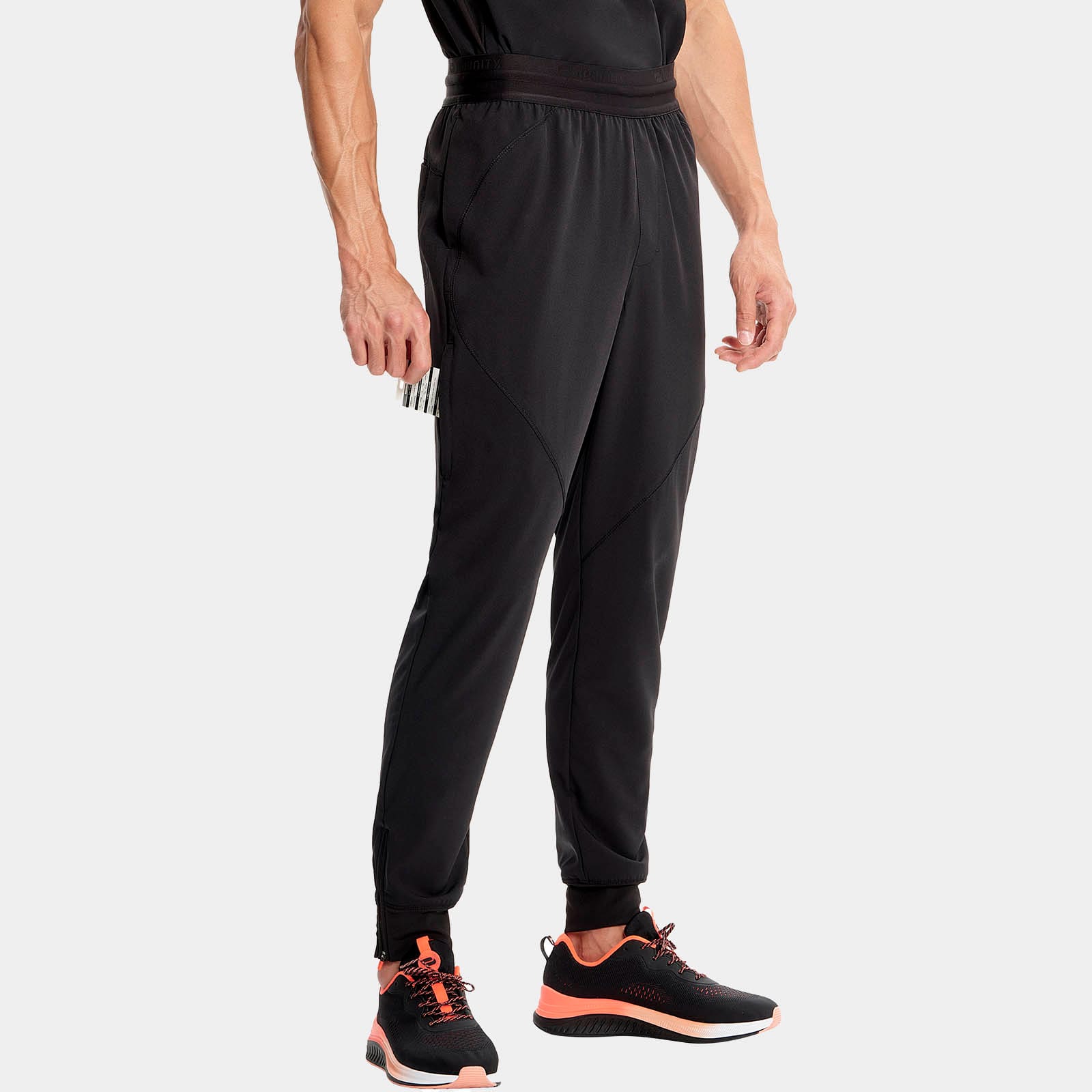 Men's Drawstring Jogger Short Length | IN204AS