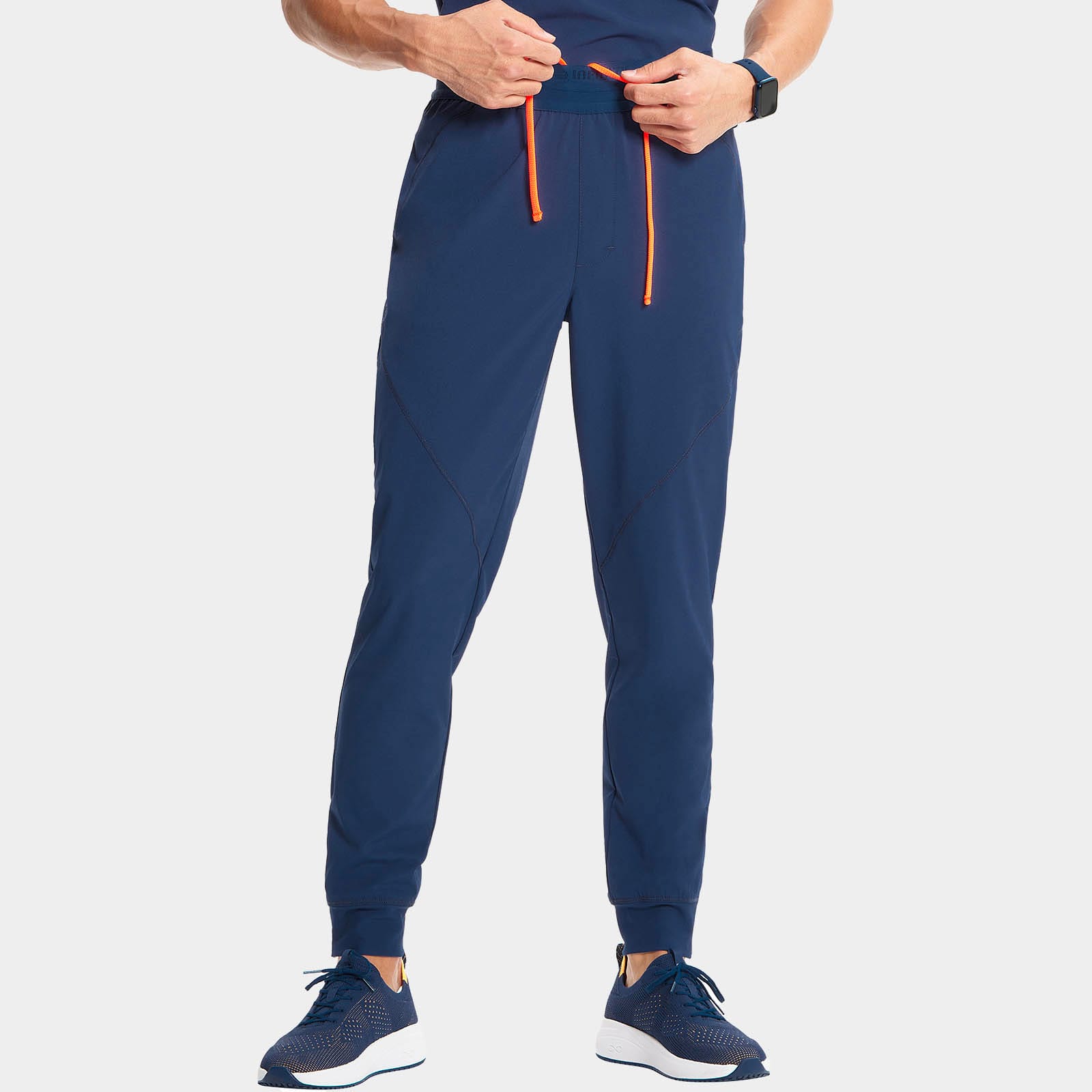 Men's Drawstring Jogger Short Length | IN204AS