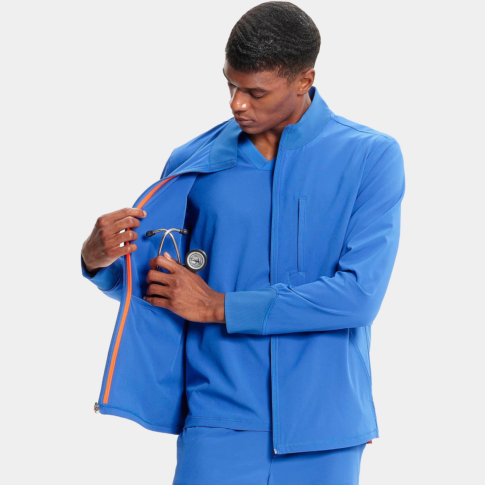 Men's Zip Front Jacket | IN350A