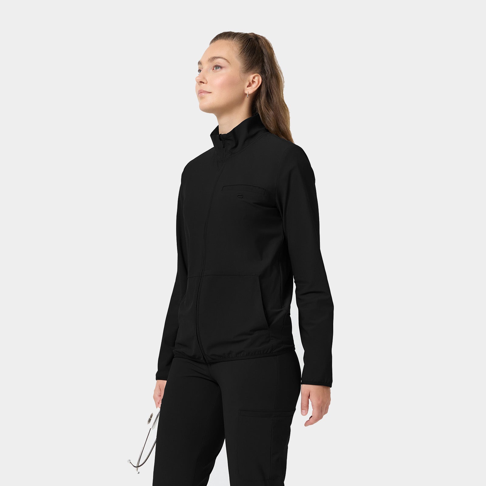 Women's 3-Pocket Warm-up Jacket | IN525A