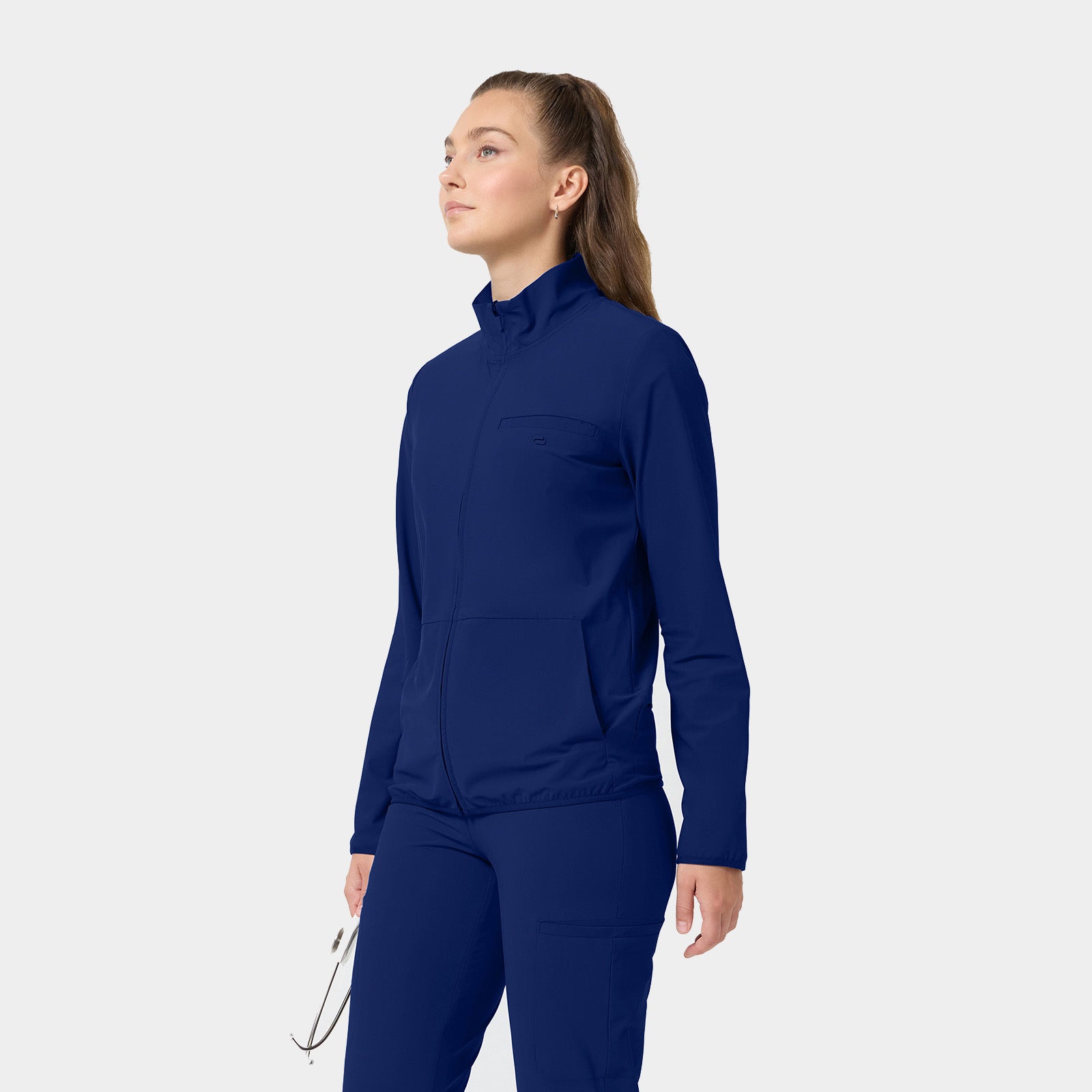 Women's 3-Pocket Warm-up Jacket | IN525A