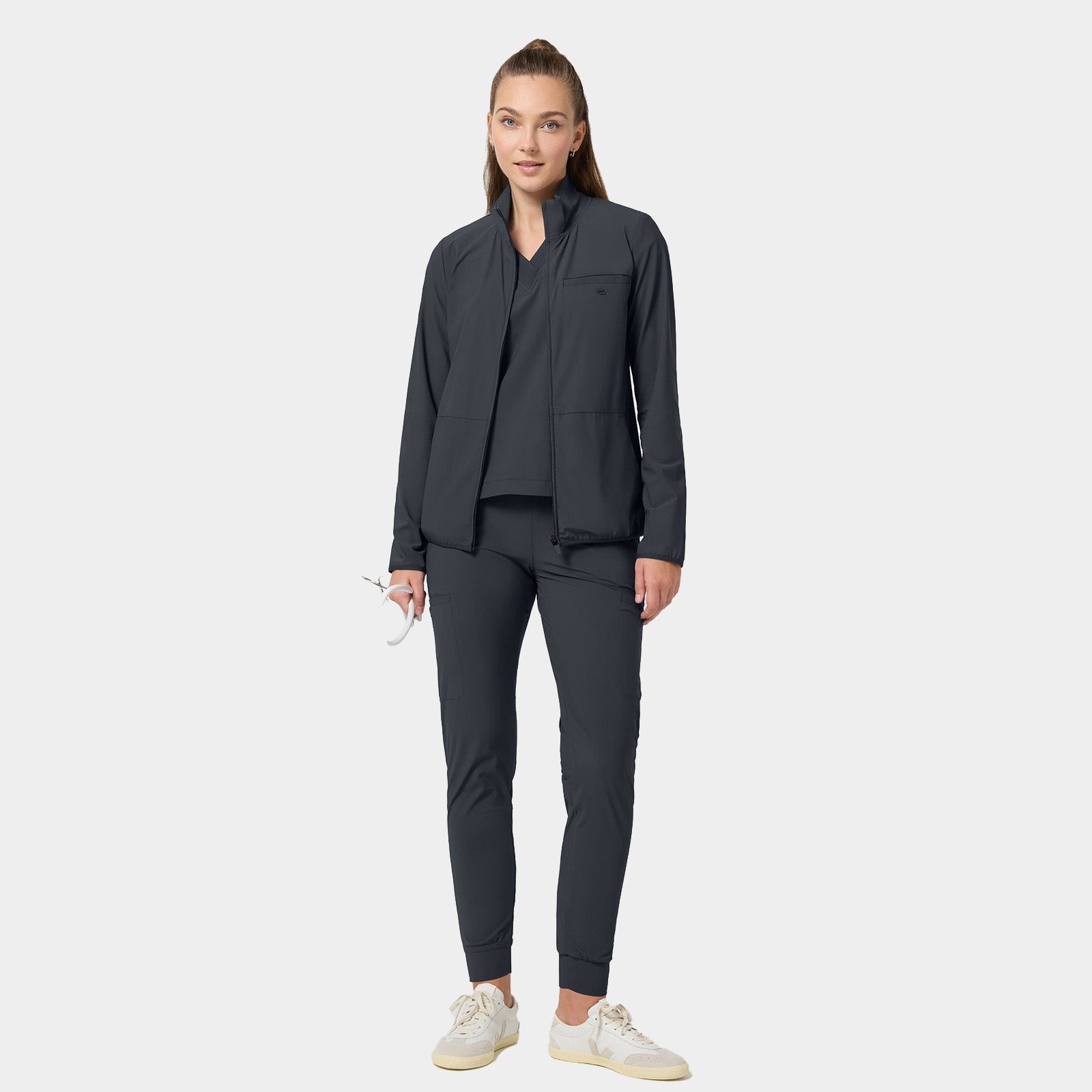 Women's 3-Pocket Warm-up Jacket | IN525A