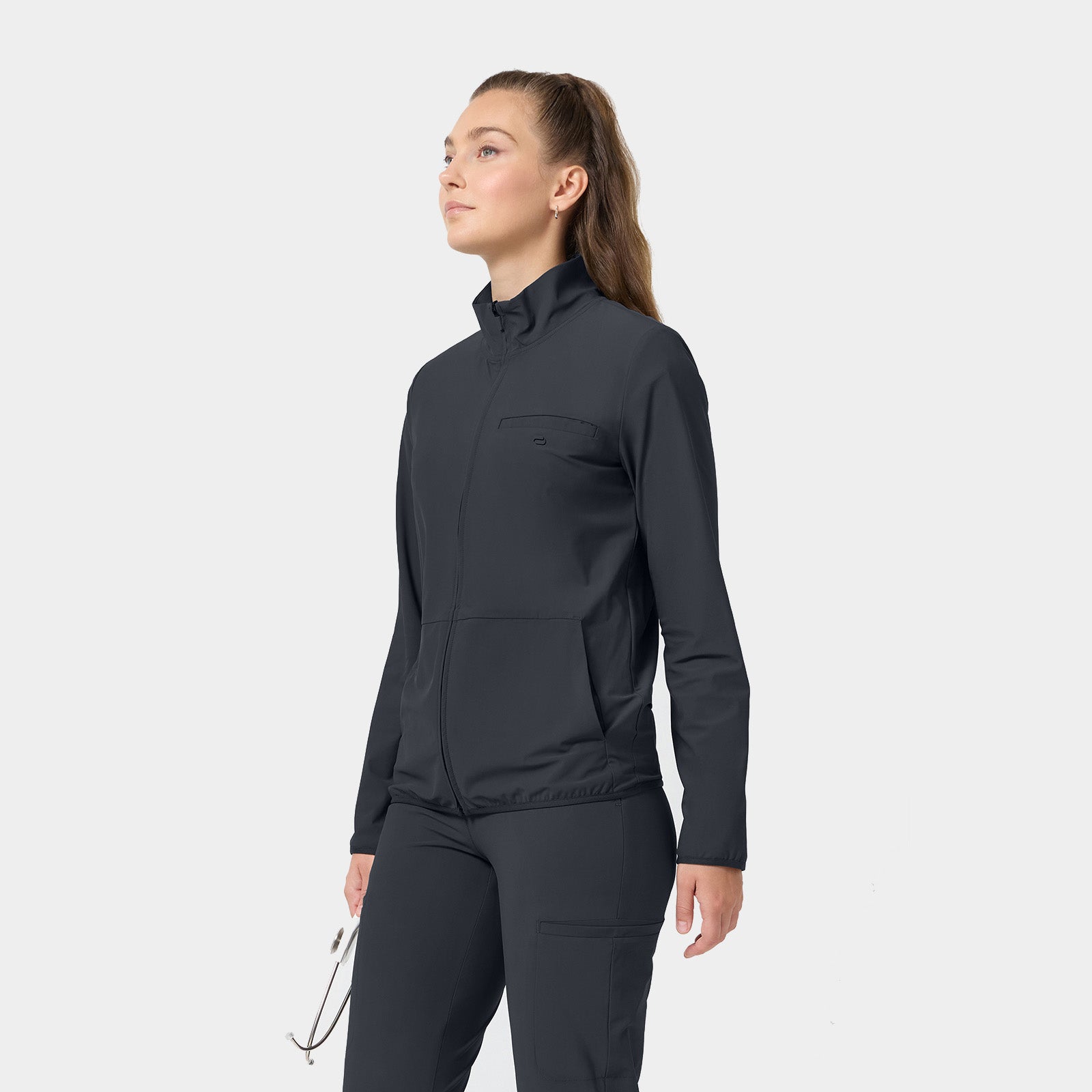Women's 3-Pocket Warm-up Jacket | IN525A