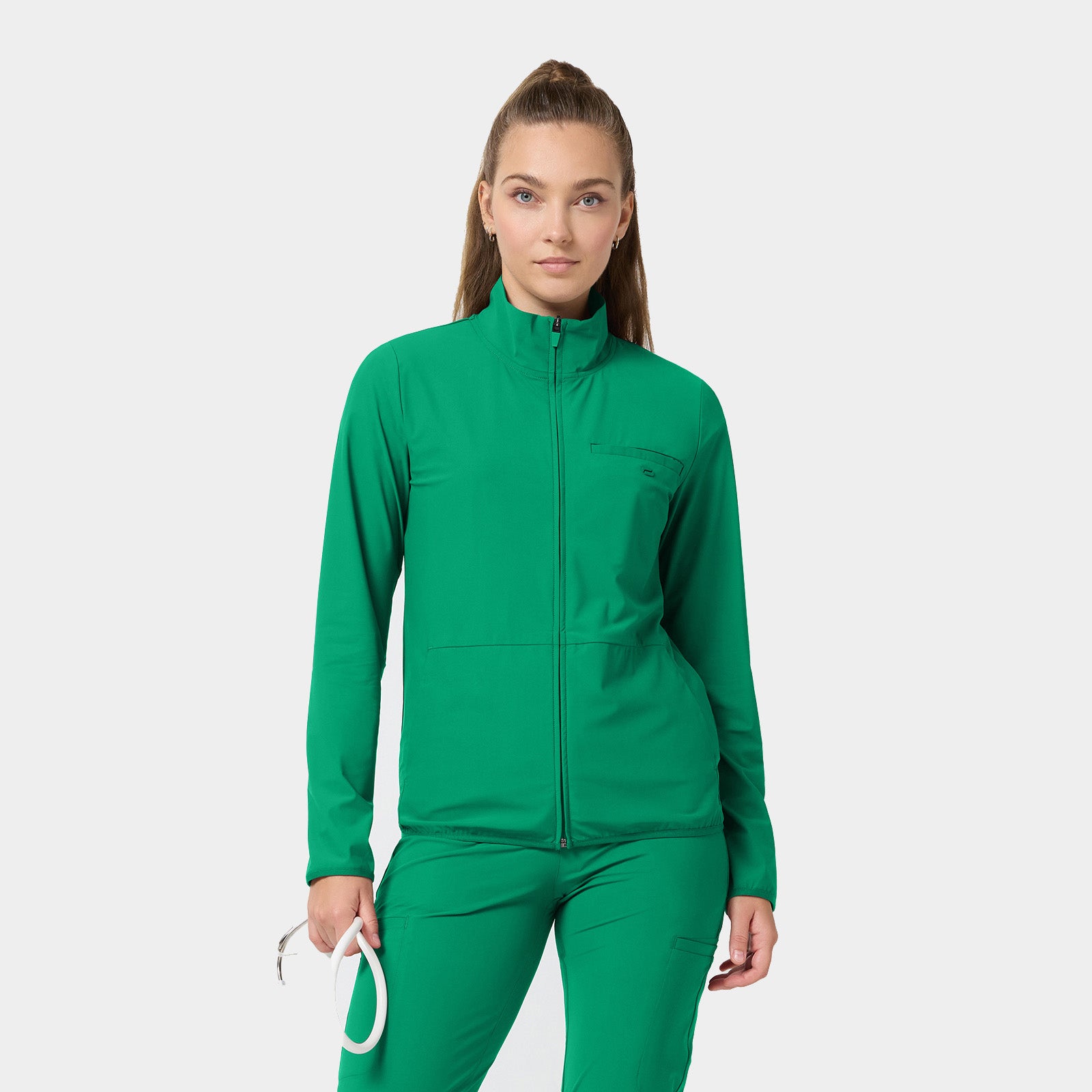 Women's 3-Pocket Warm-up Jacket | IN525A