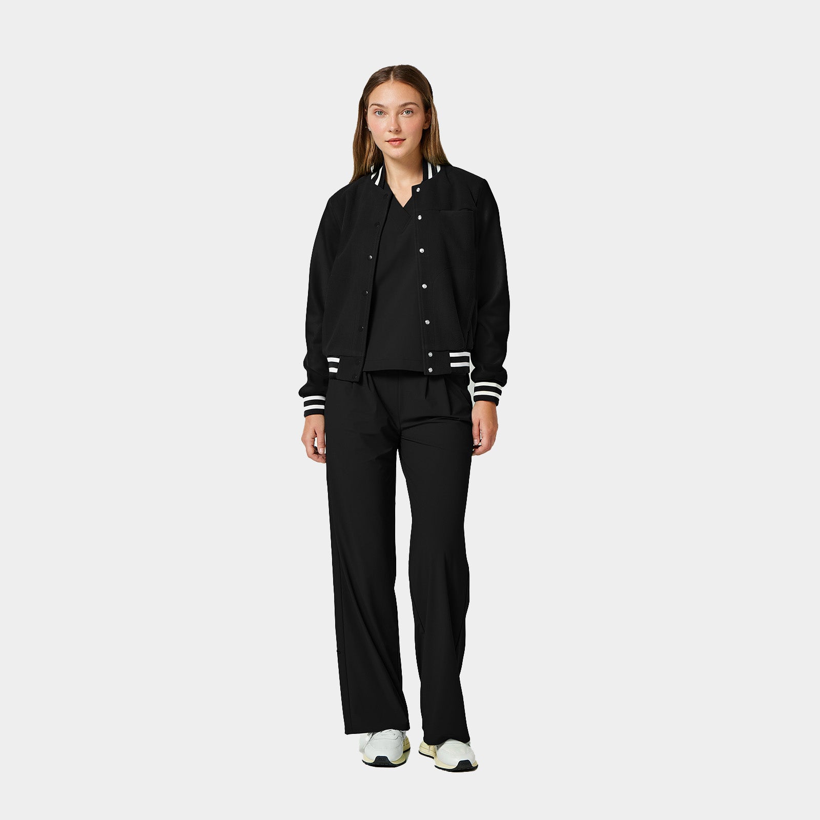 Women's 3-Pocket Sport Bomber Jacket | IN526