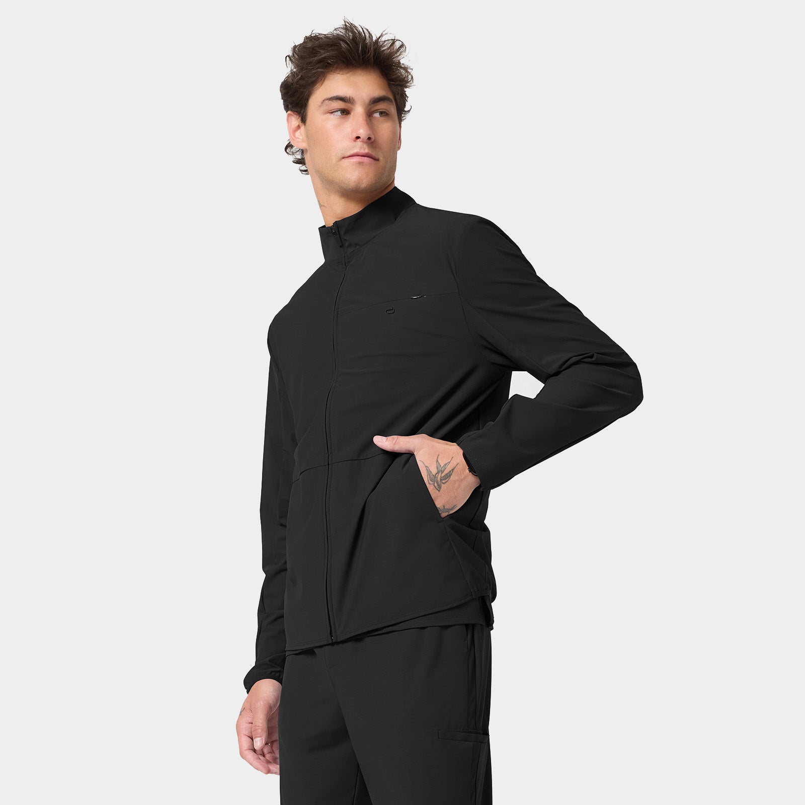 Men's 3-Pocket Warm-up Jacket | IN527A