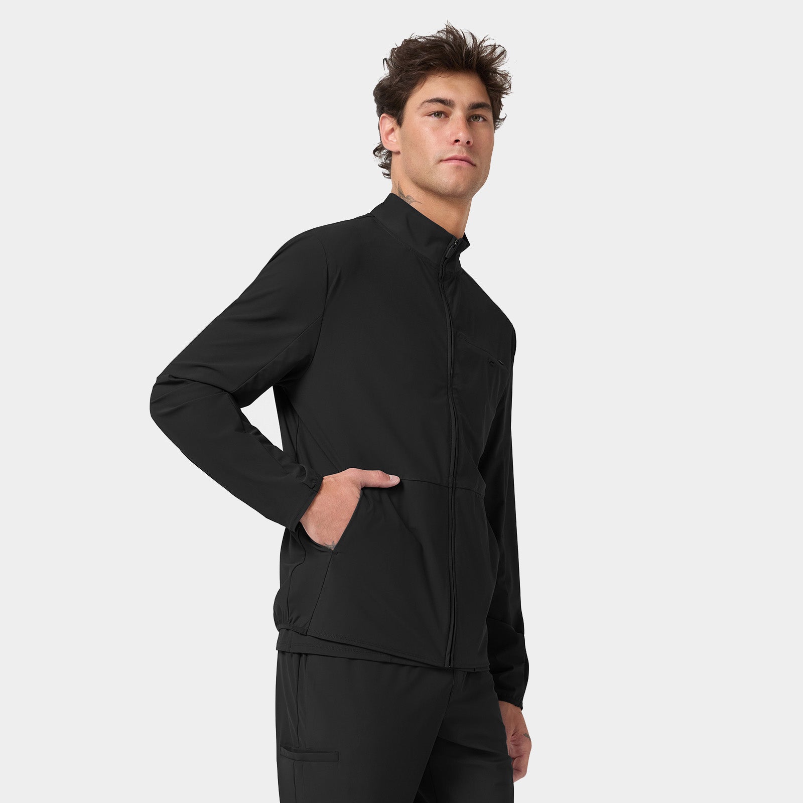 Men's 3-Pocket Warm-up Jacket | IN527A