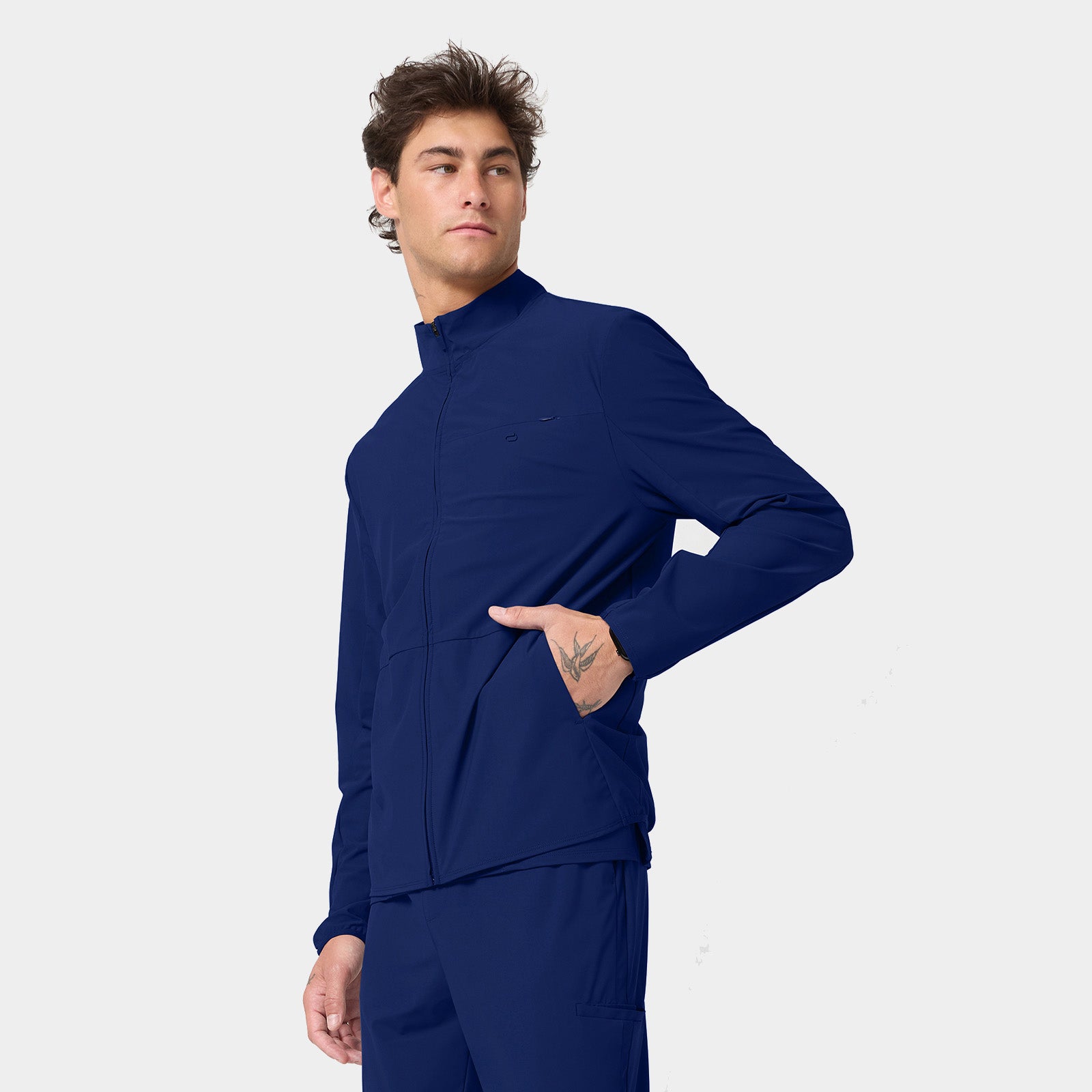Men's 3-Pocket Warm-up Jacket | IN527A