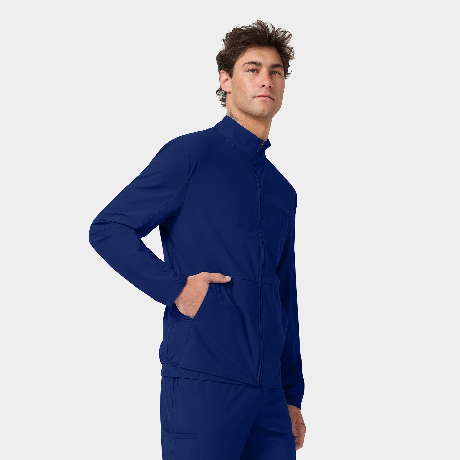 Men's 3-Pocket Warm-up Jacket | IN527A