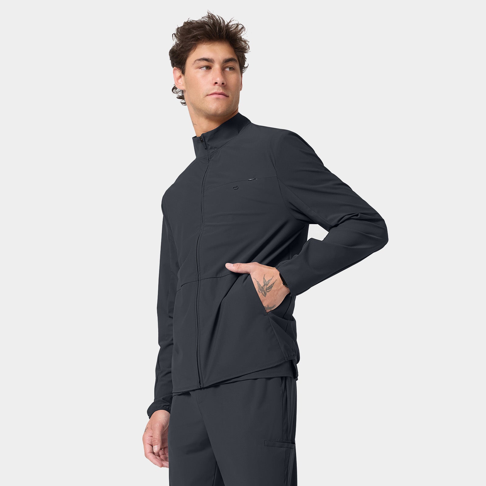 Men's 3-Pocket Warm-up Jacket | IN527A