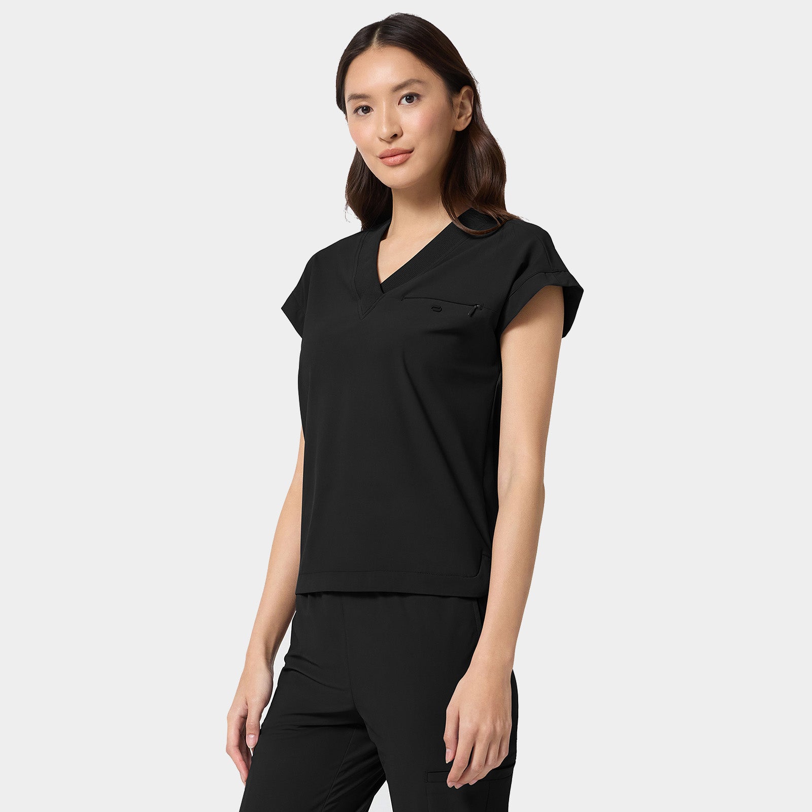Women’s Tuck-In Dolman V-Neck Scrub Top | IN650A
