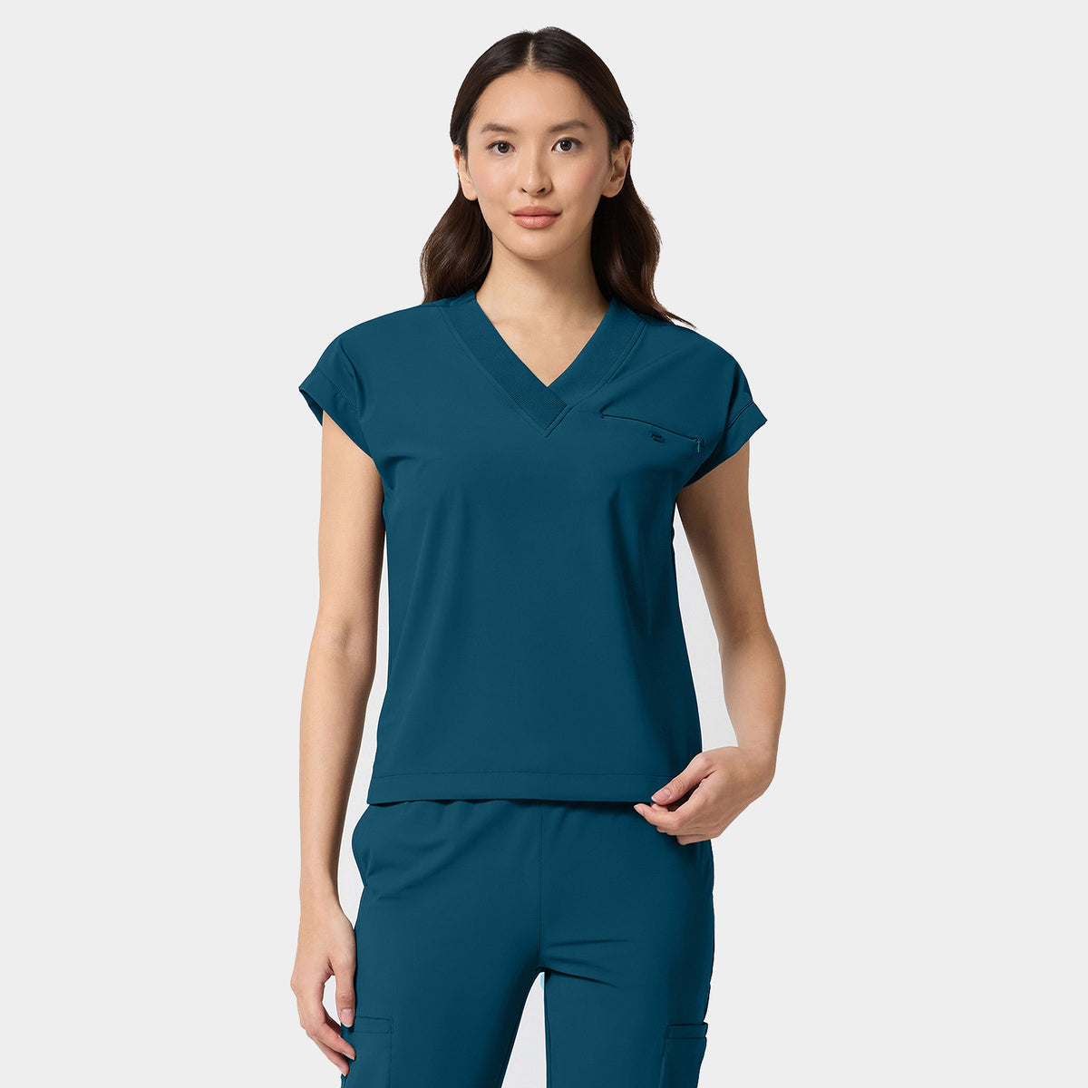 Women’s Tuck-In Dolman V-Neck Scrub Top | IN650A