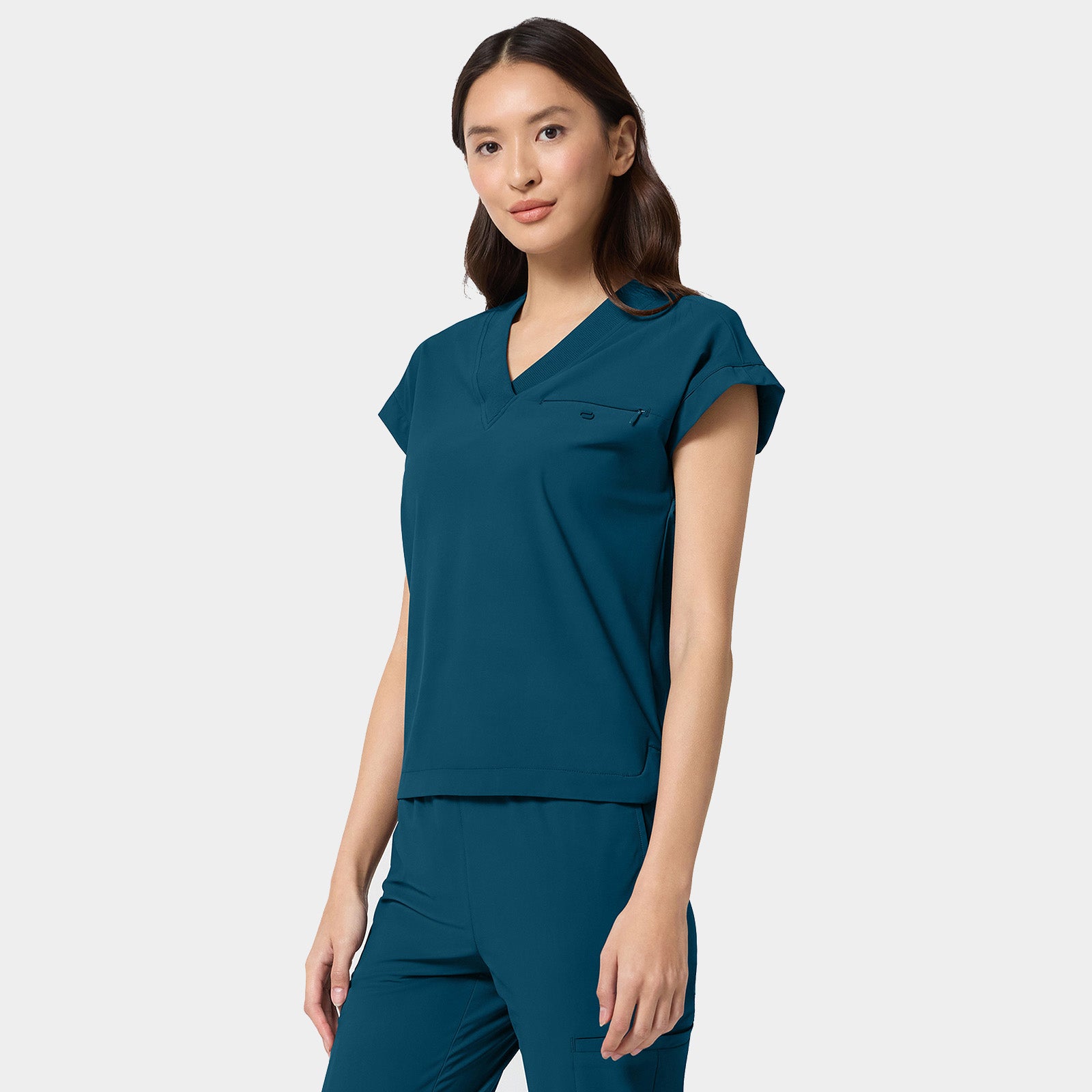 Women’s Tuck-In Dolman V-Neck Scrub Top | IN650A