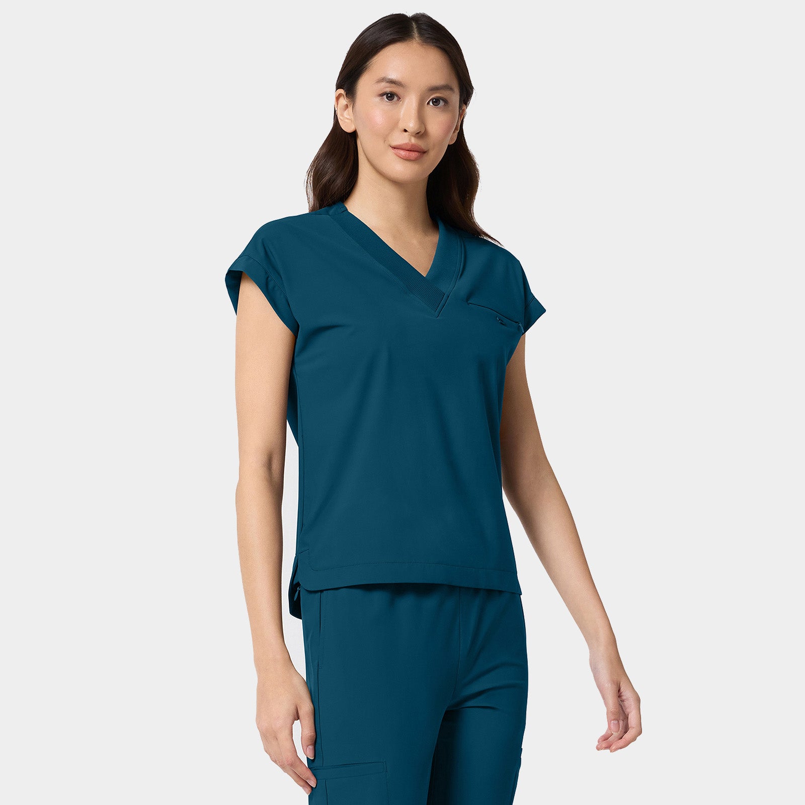Women’s Tuck-In Dolman V-Neck Scrub Top | IN650A